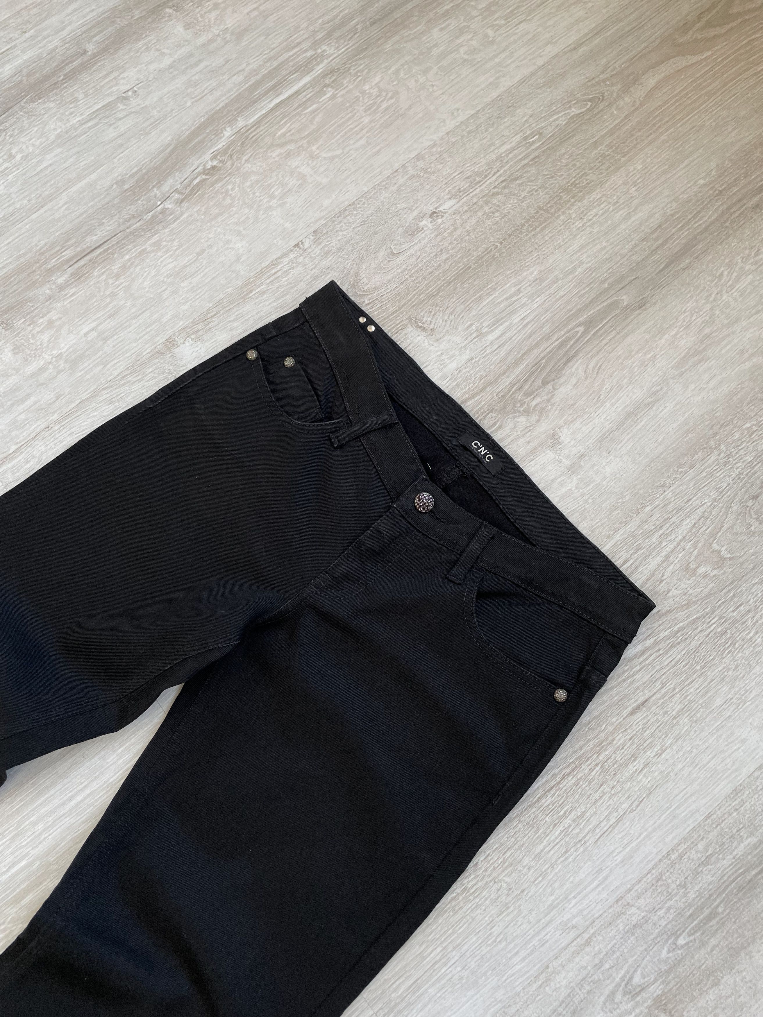 CNCPTS CNC Costume National Black Womens Jeans Size 32" / US 10 / IT 46 - 6 Thumbnail