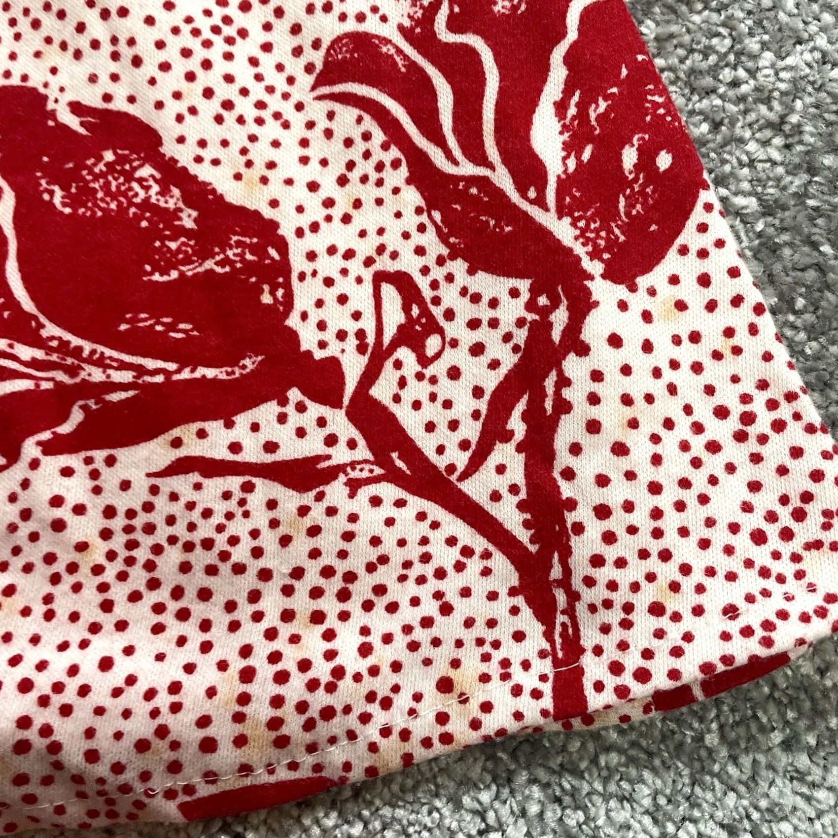 Vintage JP Collections Dress Womens L Pink Floral Fit and Flare Short Sleeve Size 36" / US 14 / IT 50 - 2 Thumbnail