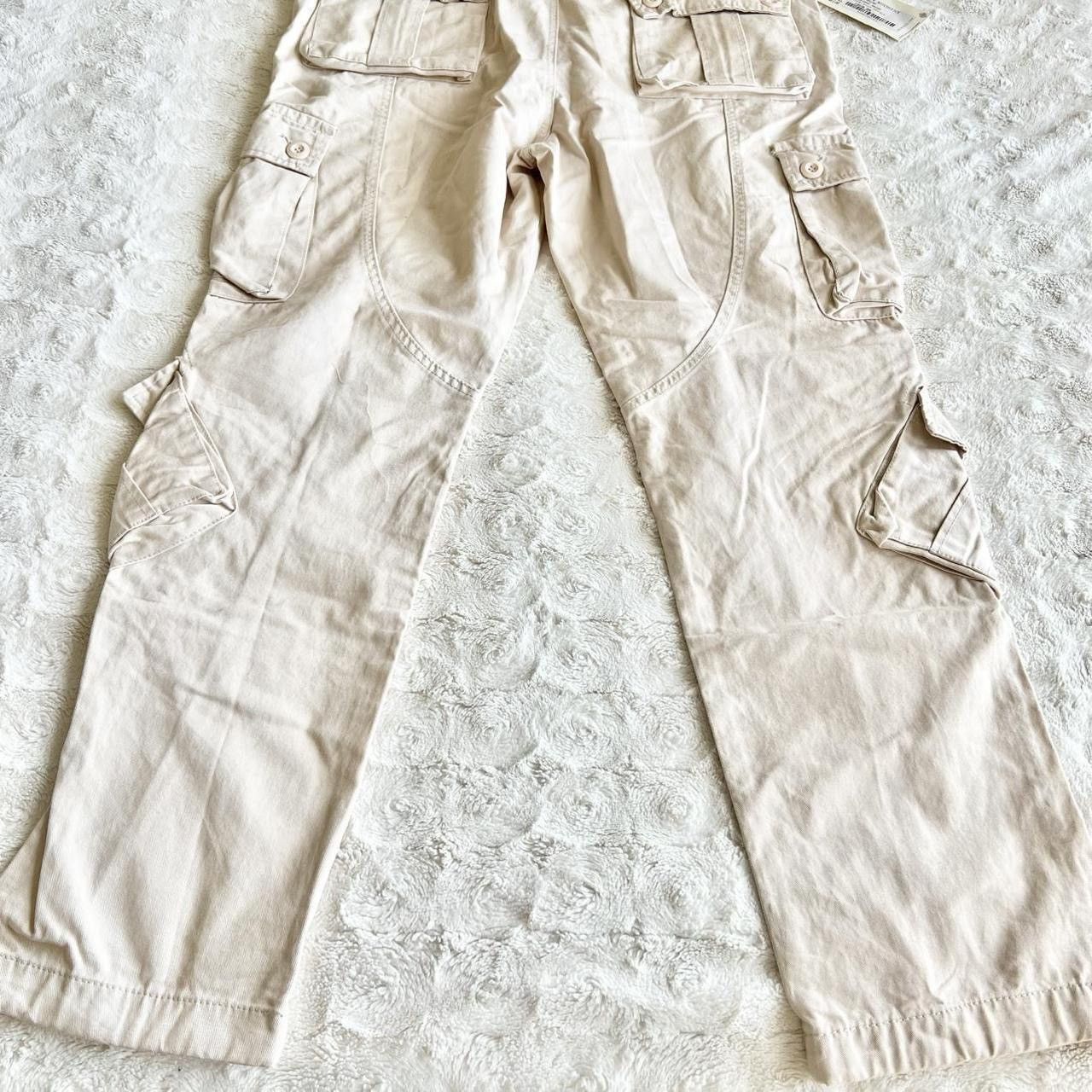 Other Matchstick Cargo Pants Mens 40x32 Beige Paratrooper Military Size US 40 / EU 56 - 7 Thumbnail