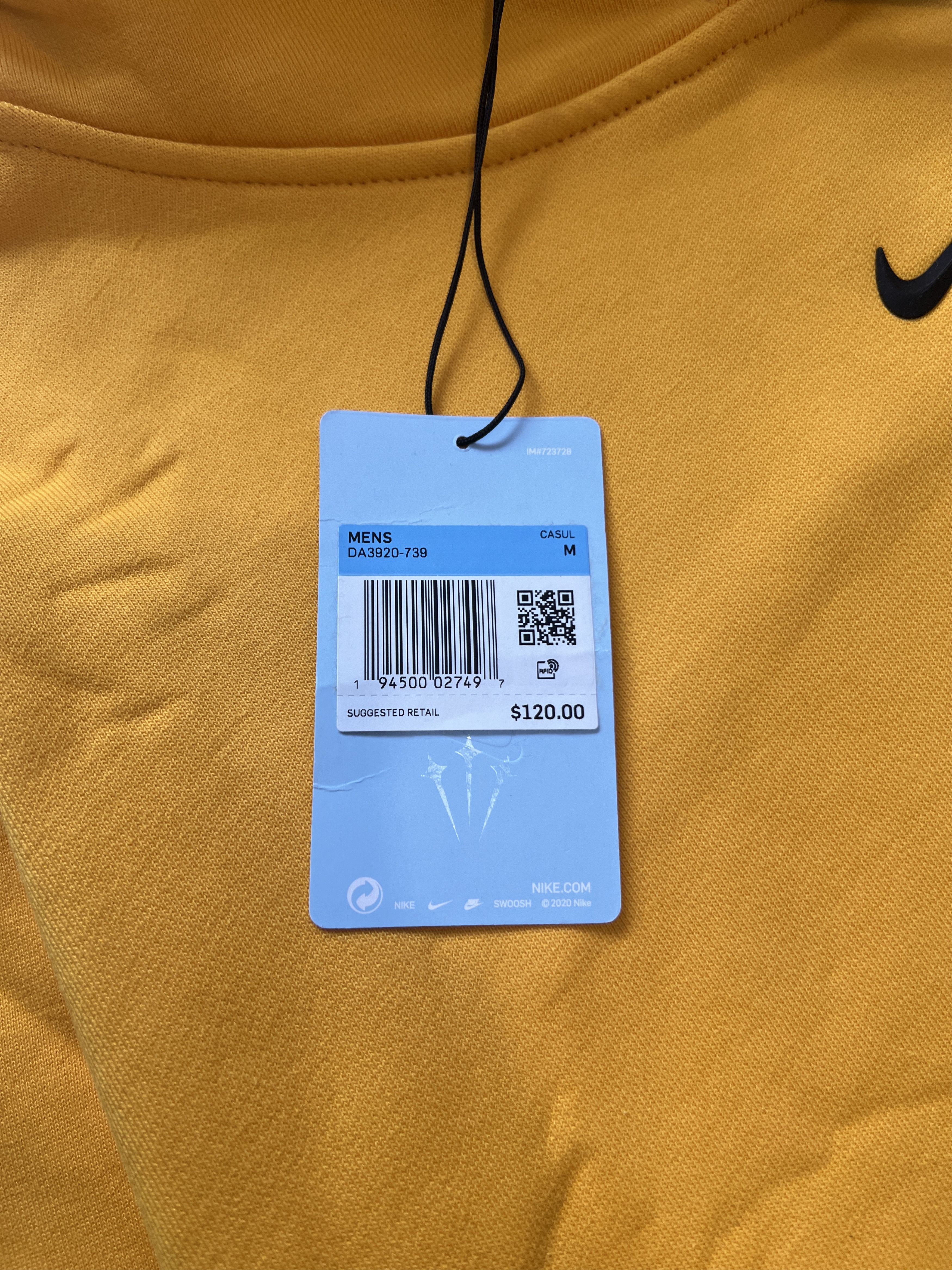 Drake Nike x Drake x NOCTA Hoodie Yellow 2020 drop Size US M / EU 48-50 / 2 - 7 Thumbnail