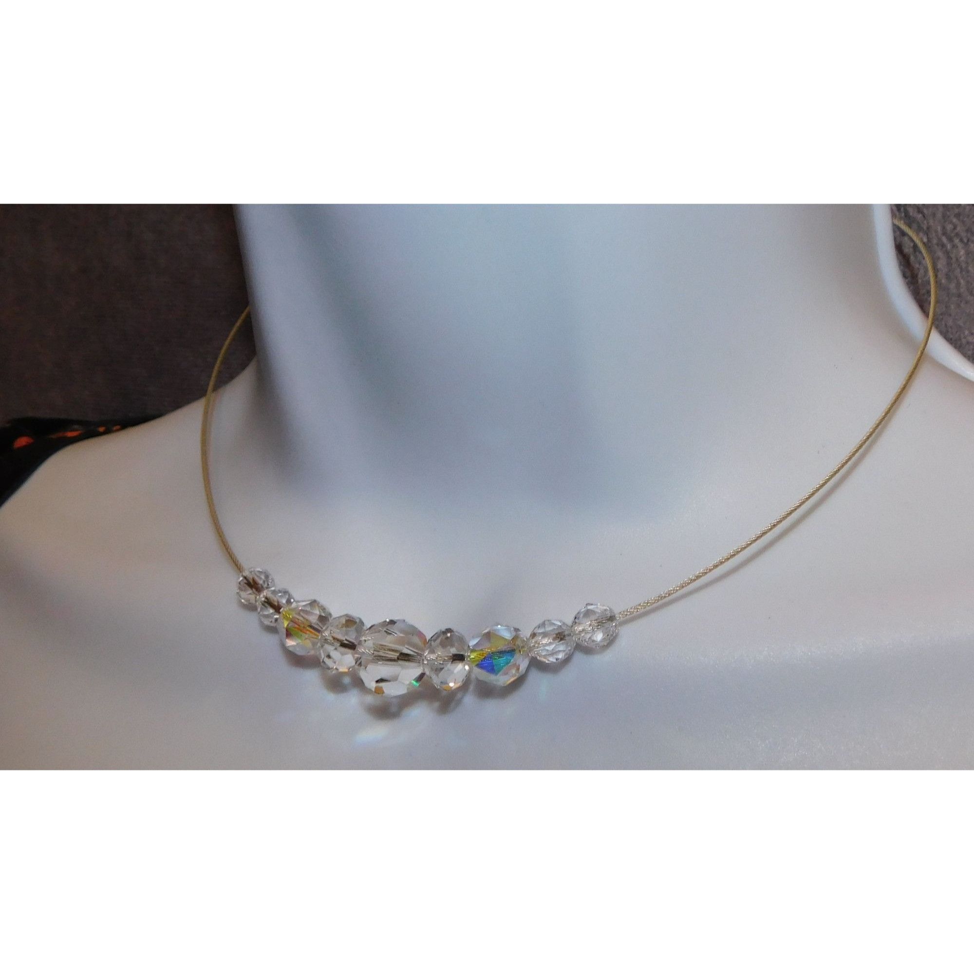 Swarovski Genuine Swarovski Faceted Crystal Necklace Size ONE SIZE - 6 Thumbnail