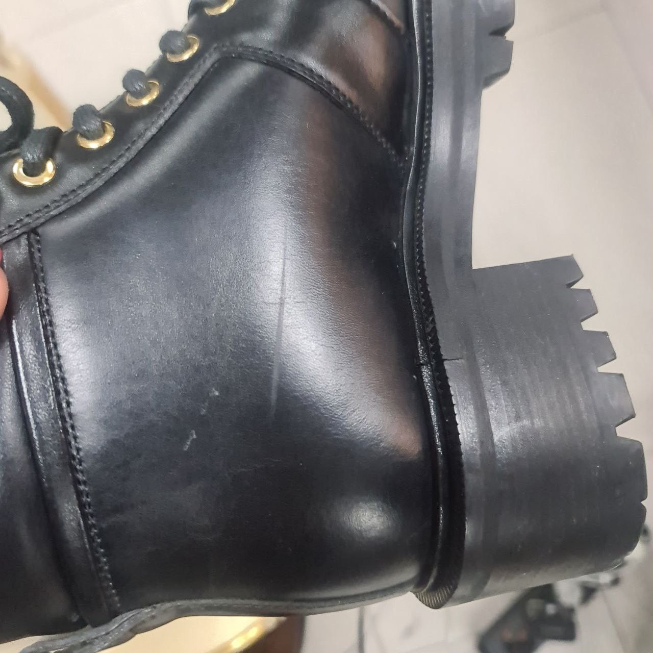 Balmain Balmain Black Army Ranger Zip Boots Sz37 Size US 6 / IT 36 - 8 Thumbnail