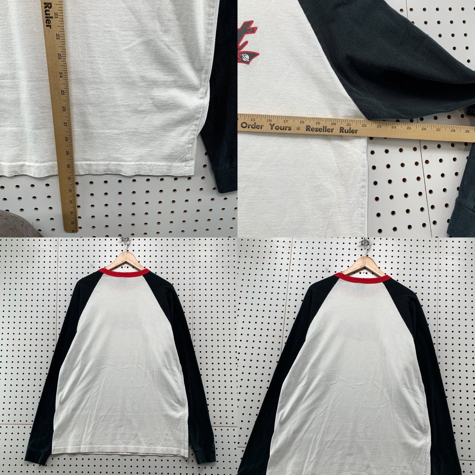 Vintage VINTAGE Lost Enterprises Skateboard Long Sleeve Shirt Mens XL White Black Size US XL / EU 56 / 4 - 8 Thumbnail
