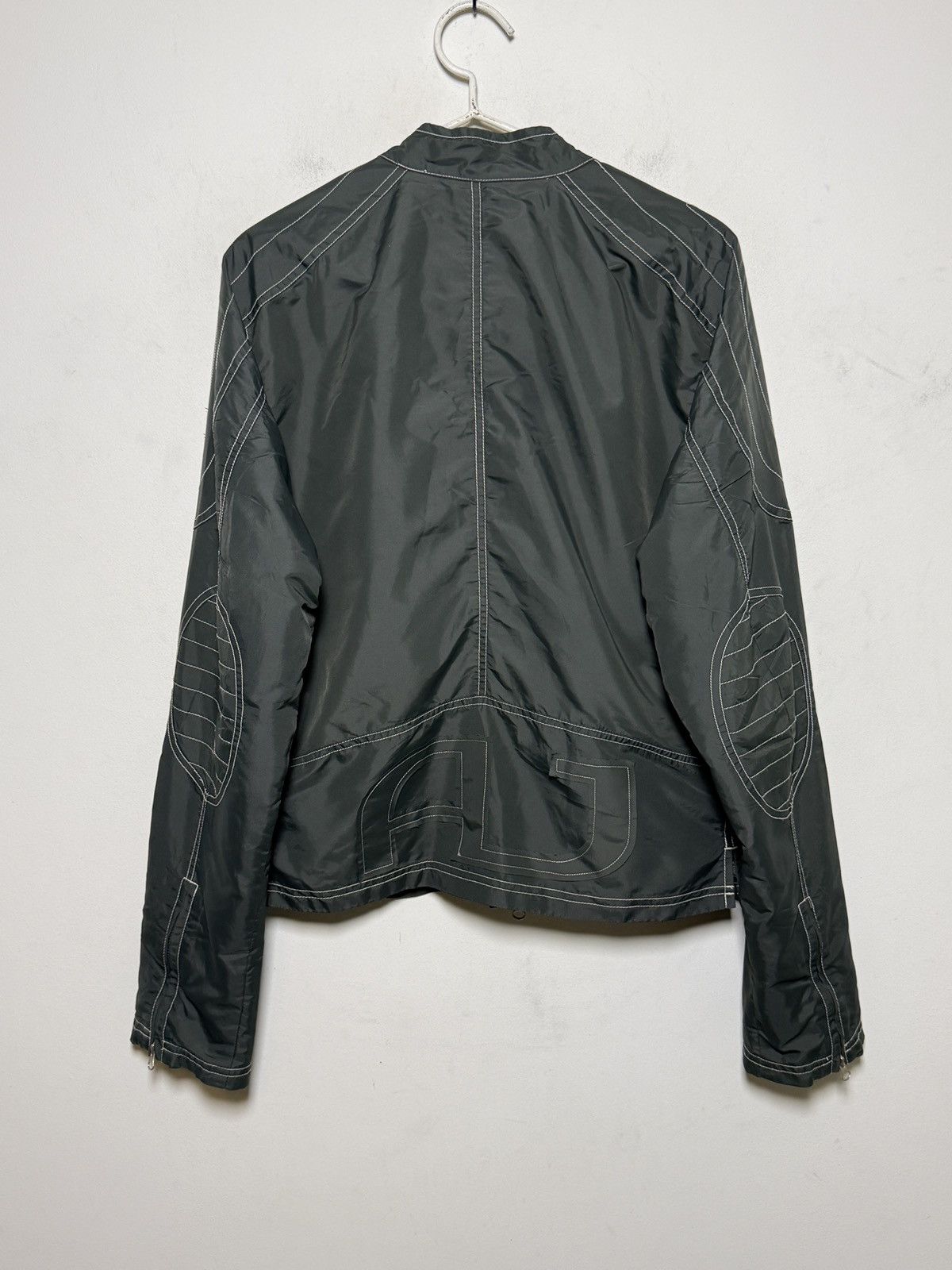 Giorgio Armani Armani Jeans Moto Jacket Size US M / EU 48-50 / 2 - 8 Thumbnail