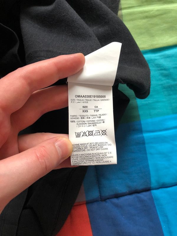 Off-White Off-White AW19 Halftone T-Shirt Oversized Size US L / EU 52-54 / 3 - 6 Thumbnail