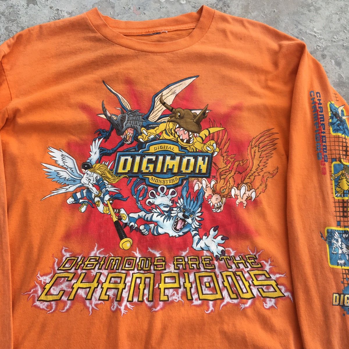 Nintendo Vintage Digital DIGIMON MONSTER Long Sleeve Tee Size US M / EU 48-50 / 2 - 6 Thumbnail