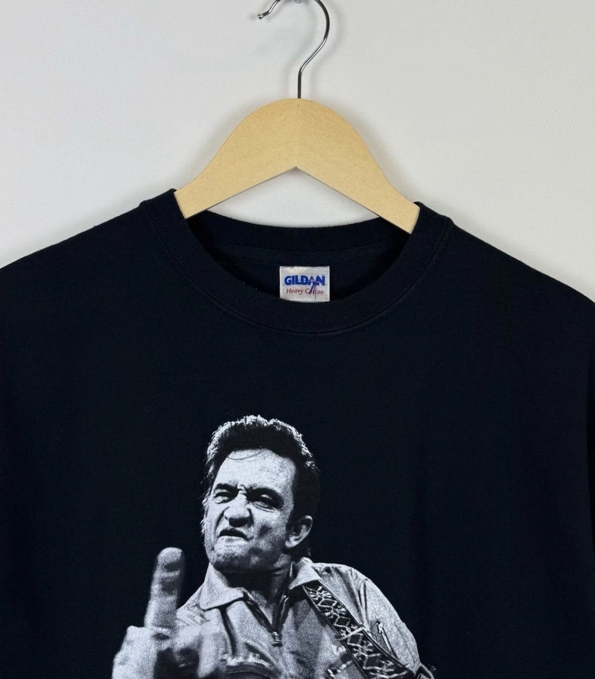 Band Tees Johnny Cash Tour 2009 T-shirts Black Country Rockabilly Rock Size US M / EU 48-50 / 2 - 2 Thumbnail