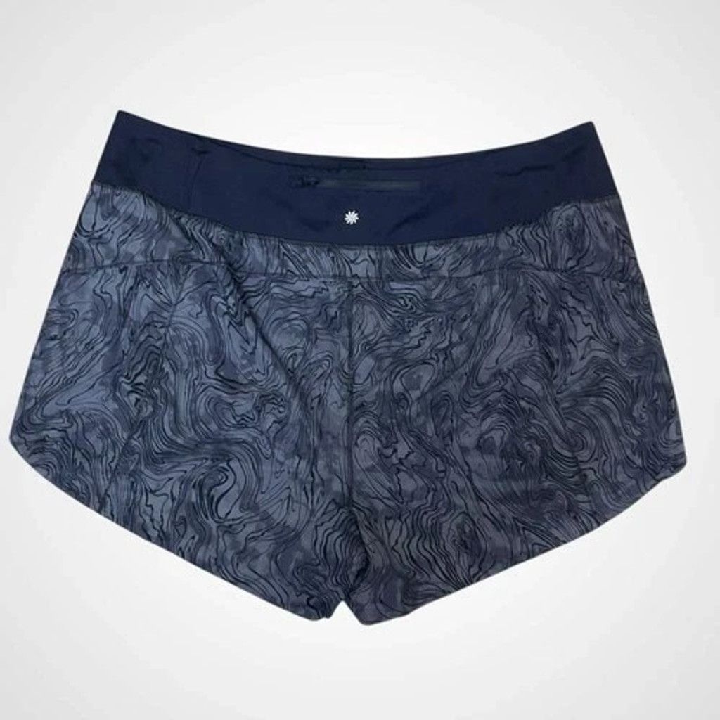 Athleta NWOT Athleta Run With It Printed Lined Shorts Women 3X Size 32" / US 10 / IT 46 - 1 Thumbnail