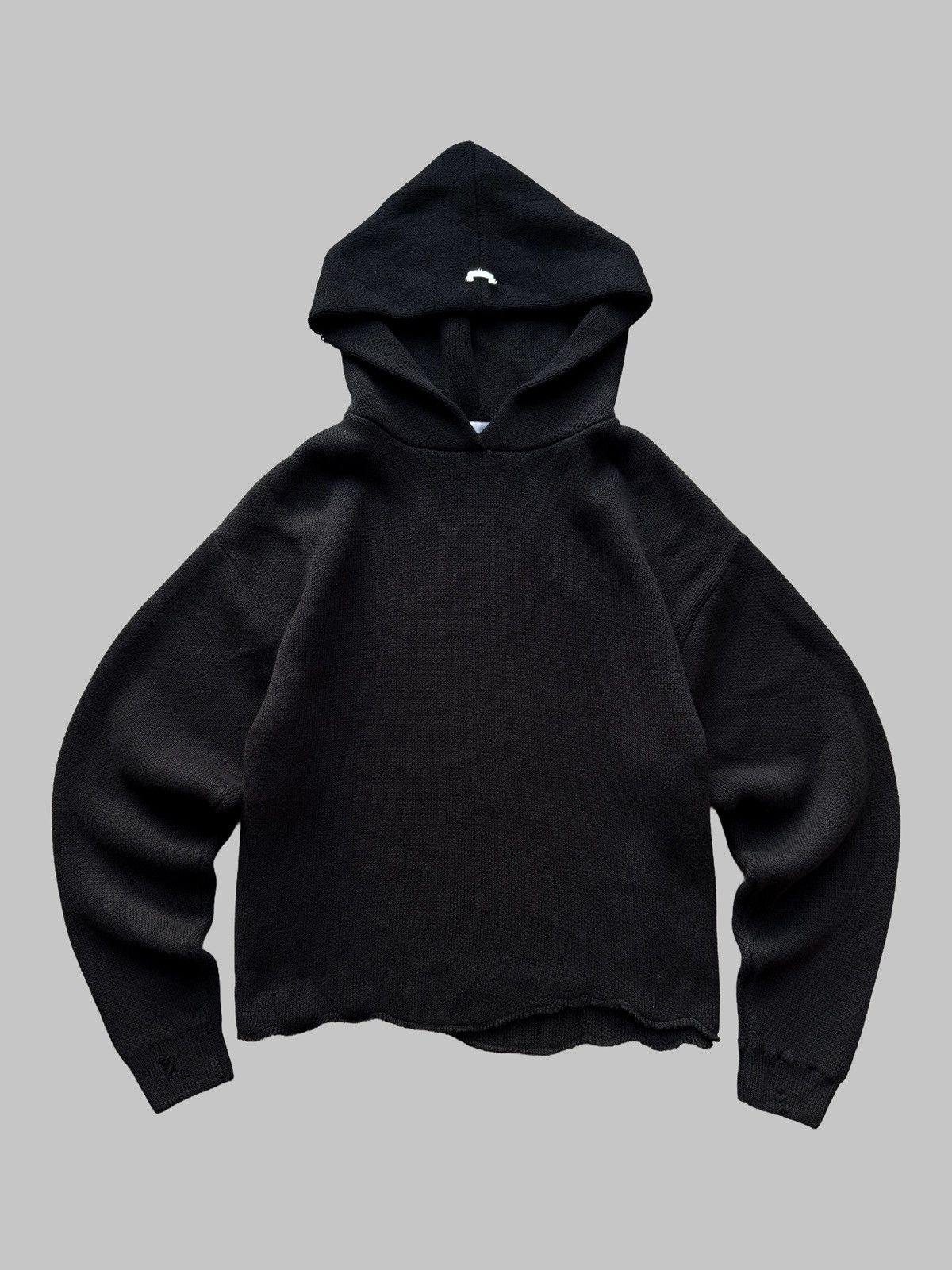 Askyurself Askyurself distressed knitted sweater oversized hoodie Size US M / EU 48-50 / 2 - 1 Thumbnail