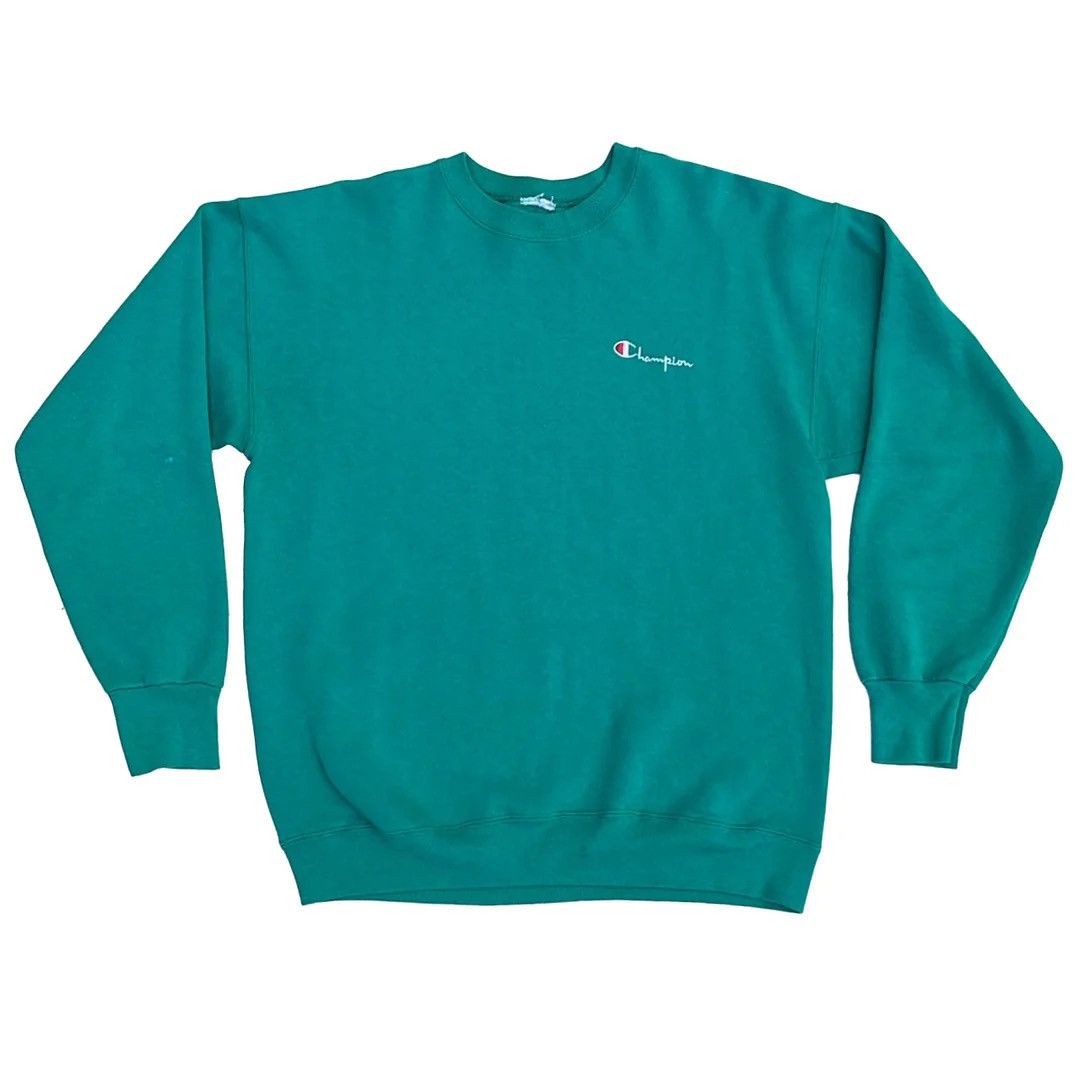 Vintage Champion 1990s Vintage Logo USA Made Sweatshirt Size US XL / EU 56 / 4 - 1 Thumbnail