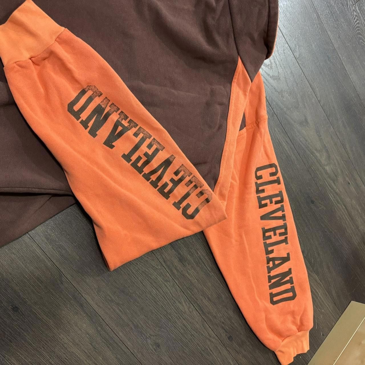 Designer Vintage Cleveland browns quarter zip sweatshirt 90s L/XL Size US L / EU 52-54 / 3 - 4 Thumbnail