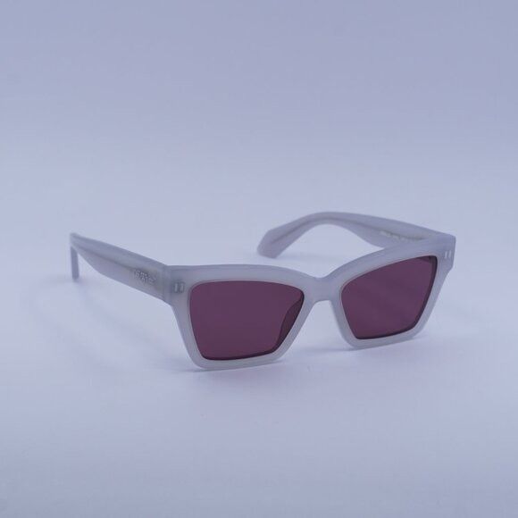 Off-White Off-White OERI110 CINCINNATI 0964 Sunglasses Grey Cat Eye Size ONE SIZE - 5 Thumbnail