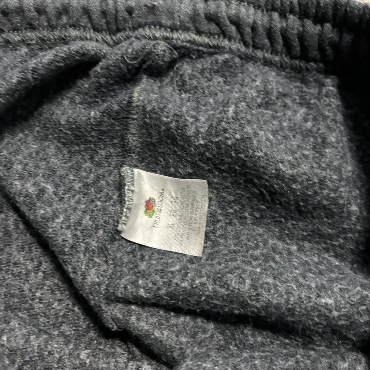 Japanese Brand × Vintage Crazy Vintage Y2K/2000s Dark Grey Skater Essential Sweatpants! Size US 34 / EU 50 - 6 Thumbnail