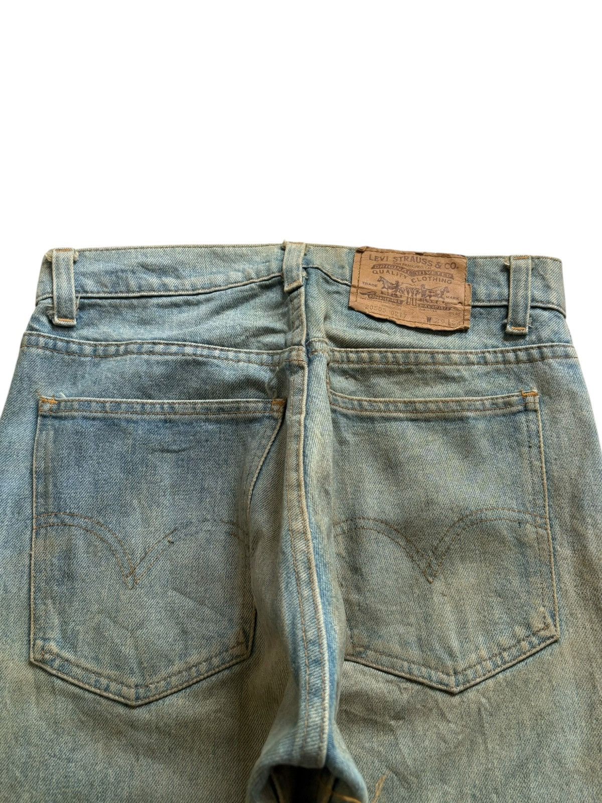 Levi's × Levi's Vintage Clothing Vintage 80s Levis 503 Orange Tab Rusty Mud Wash Jeans Size US 28 / EU 44 - 8 Thumbnail