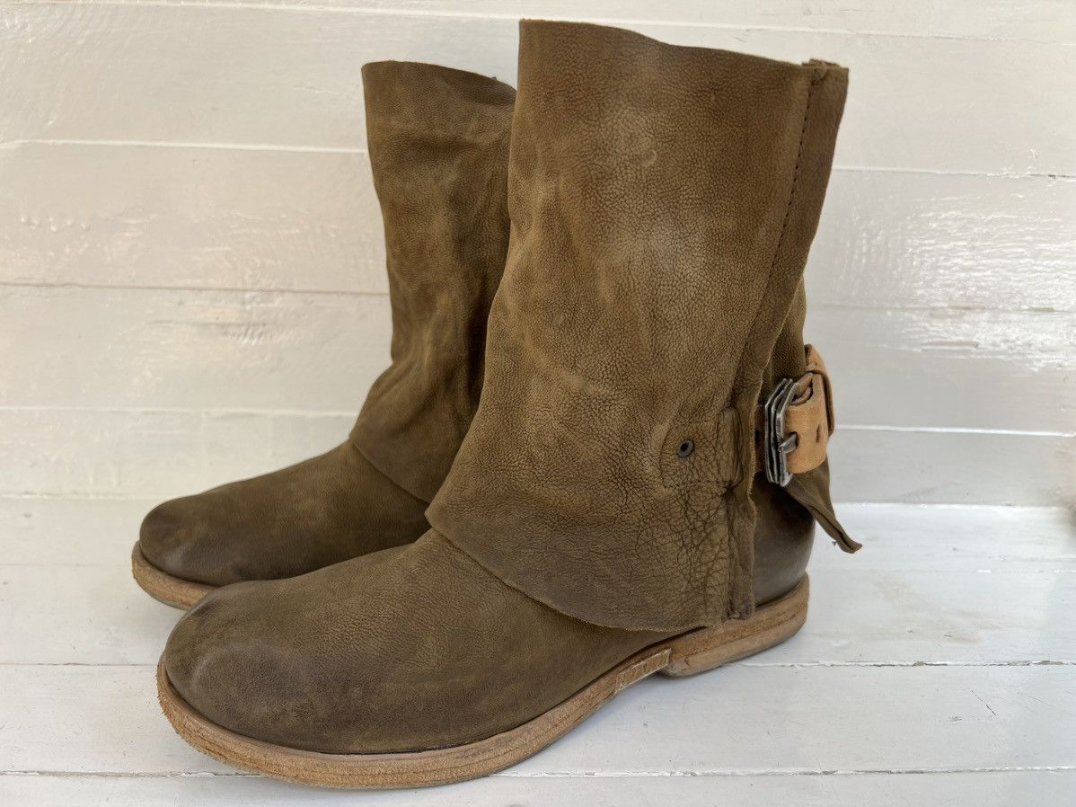 A.S.98 A.S.98 Leather Boho Biker Boot Size US 10 / IT 40 - 4 Thumbnail