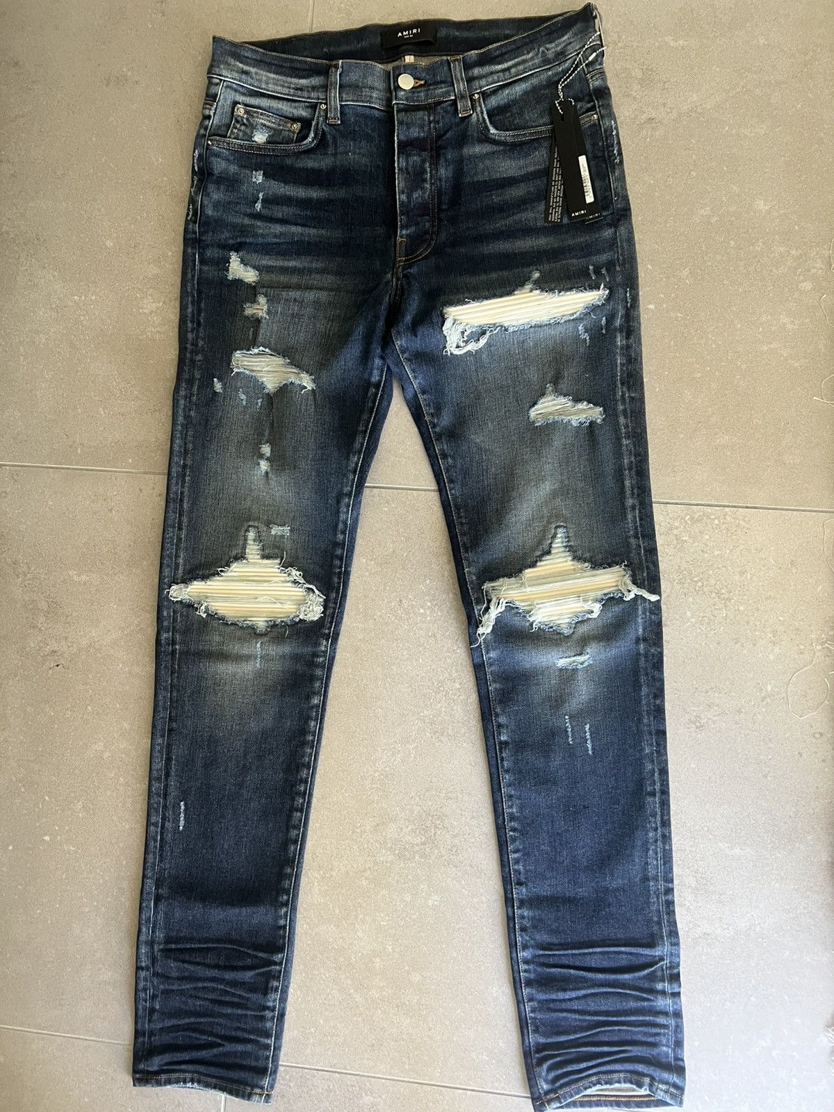 Amiri Mx 1 Indigo | Grailed