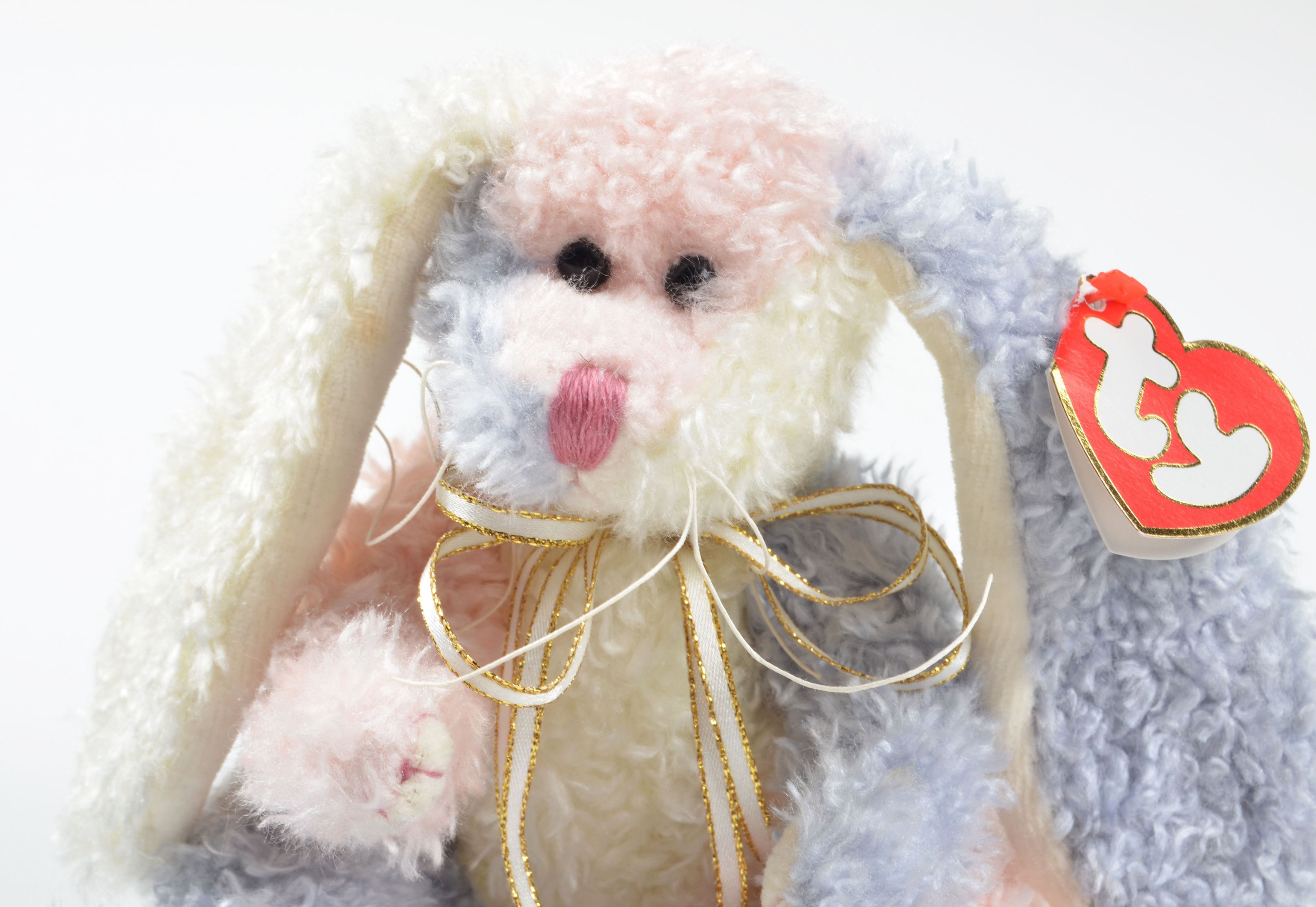 Other Ty Attic Treasures Collection May Bunny Plush Pastel Rabbit Size ONE SIZE - 2 Thumbnail