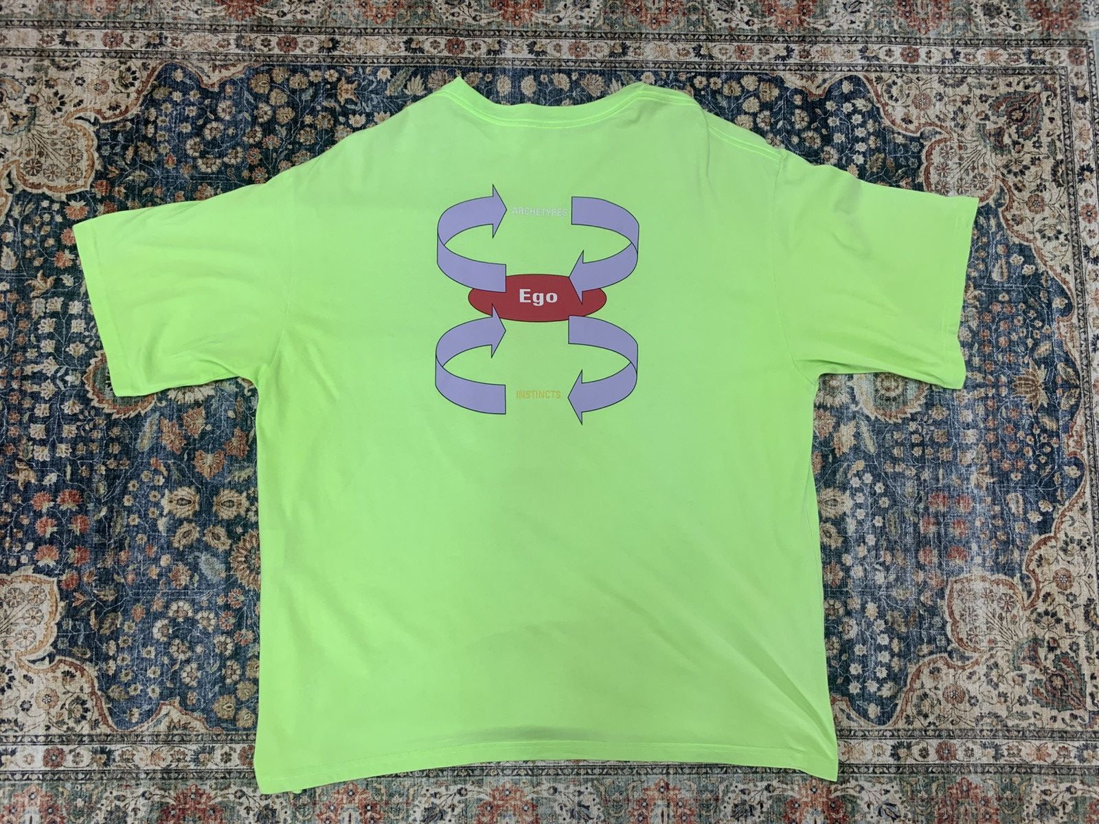 Balenciaga Balanciaga EGO tee Size US S / EU 44-46 / 1 - 2 Thumbnail