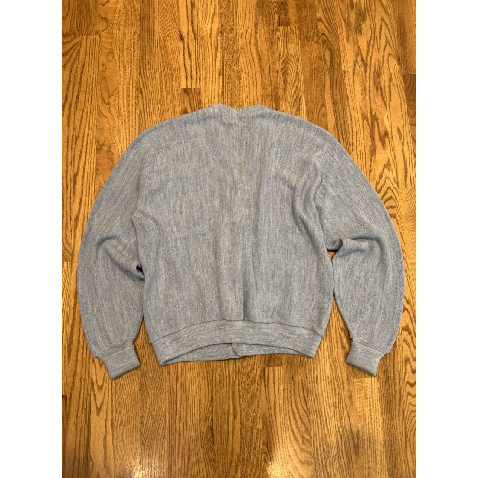 Jantzen VINTAGE Jantzen Cardigan Button Up Sweater XL Unisex Adults USA Blue Button Knit Long Sleeve Size US XL / EU 56 / 4 - 5 Thumbnail
