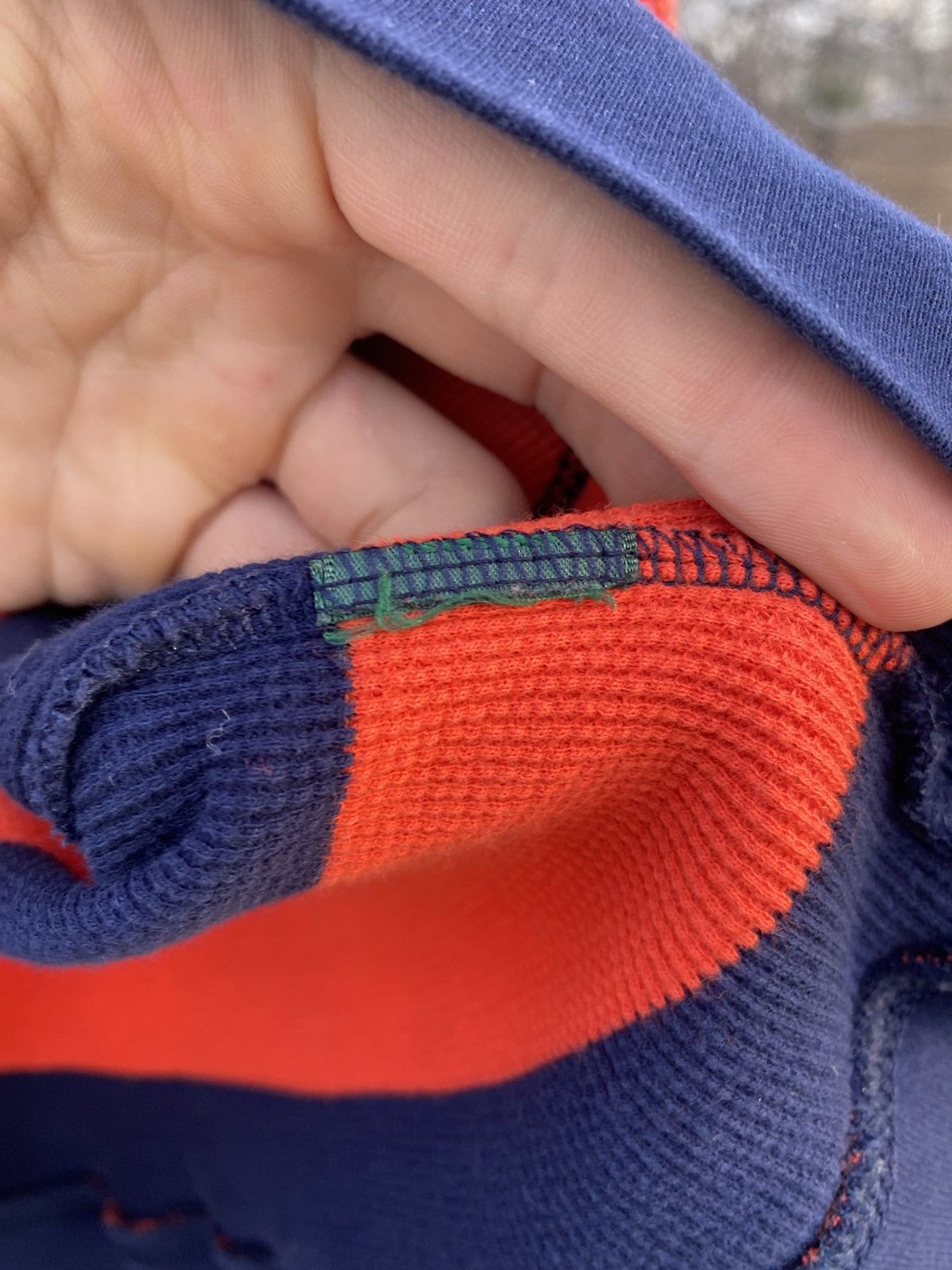 Polo Ralph Lauren × RLX Ralph Lauren × Vintage Vintage Ralph Lauren striped lace-up hoodie Y2K sweater Size XL / US 12-14 / IT 48-50 - 9 Thumbnail