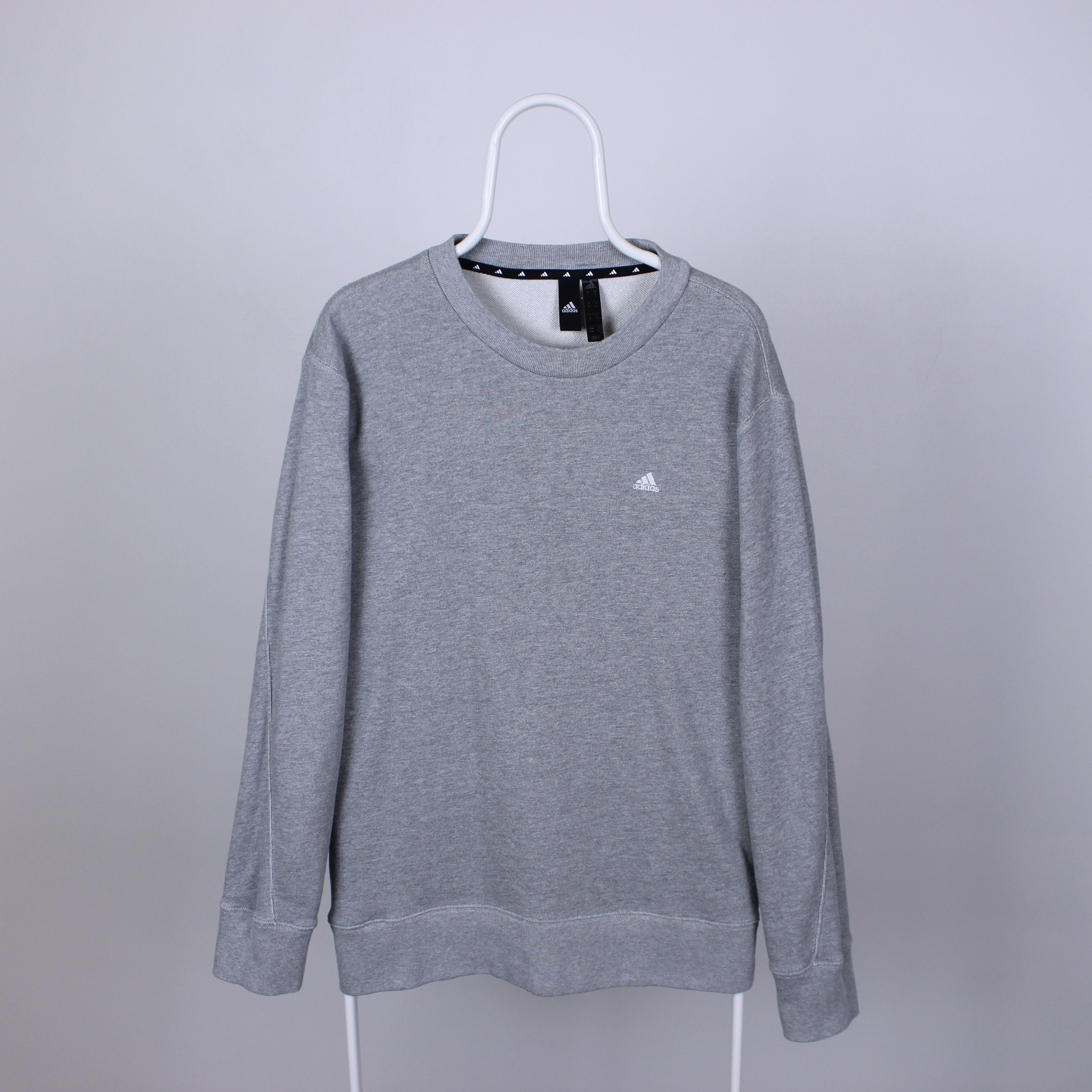 Adidas Adidas sweatshirt men vintage logo M gray perfomance H45372 Size US M / EU 48-50 / 2 - 5 Thumbnail