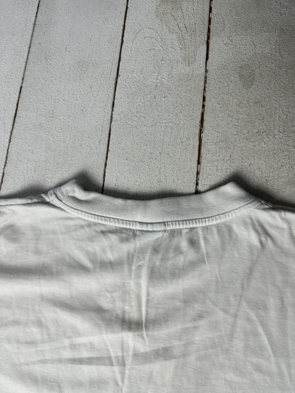 Other VNTG🚨 VOLKSWAGEN VW BIG LOGO WHITE MEN T-SHIRT XL Size US XL / EU 56 / 4 - 16 Thumbnail