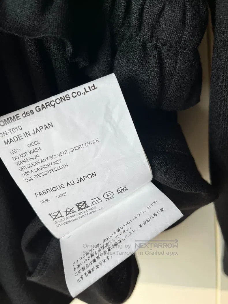Comme des Garcons Comme Des Garcons Ruffled Hem Knit Sweater Size XS / US 0-2 / IT 36-38 - 7 Thumbnail