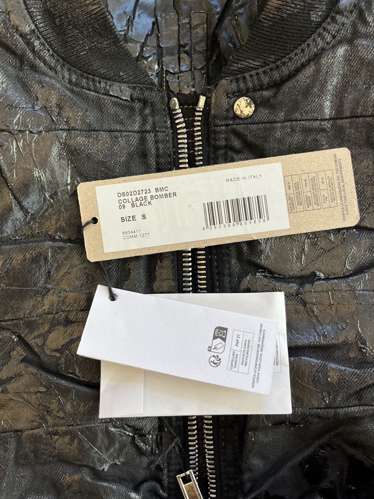 Rick Owens Drkshdw Rick Owens DRKSHDW Collage bomber jacket 2024 Size S / US 4 / IT 40 - 9 Thumbnail