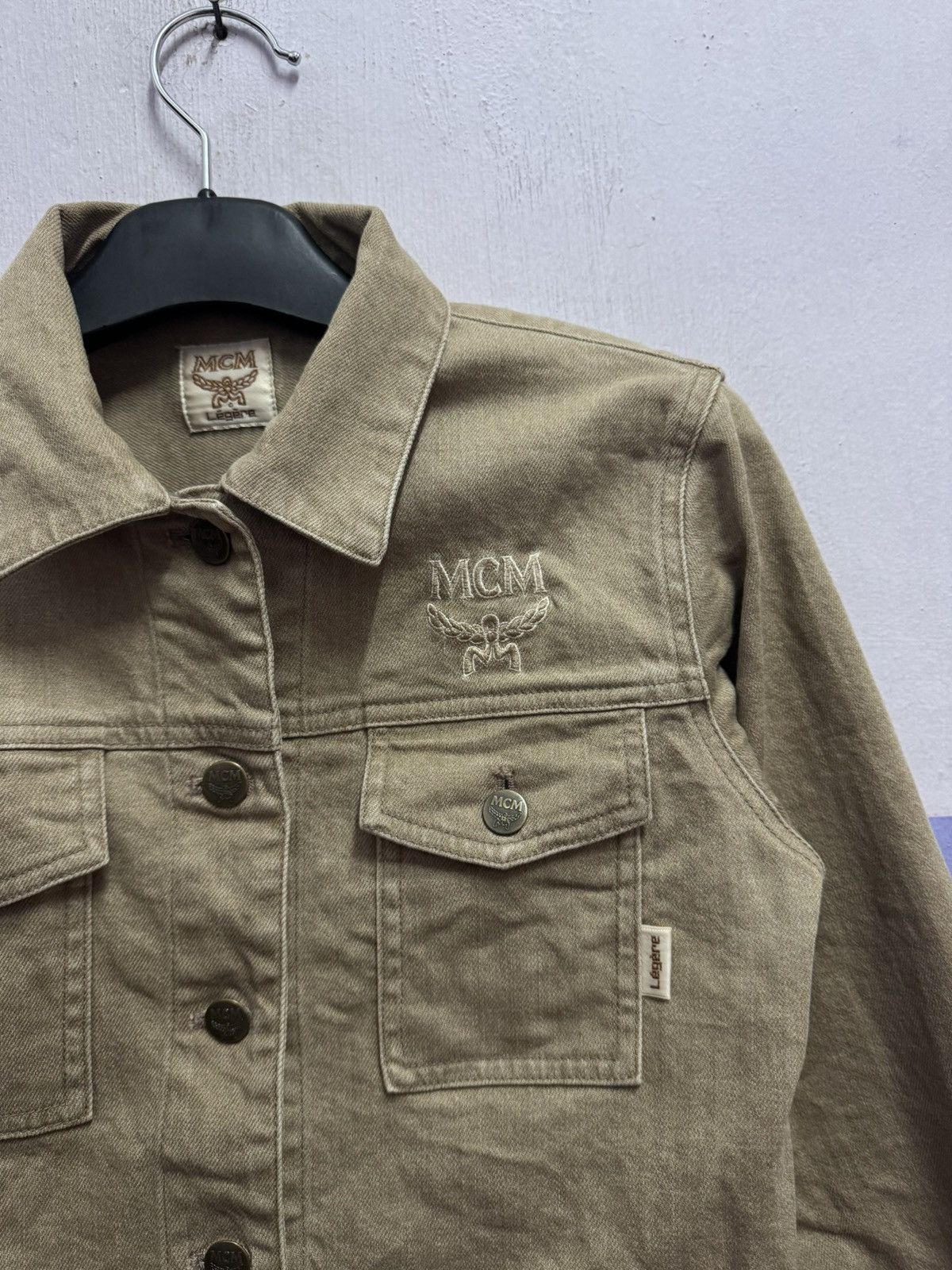MCM Vintage 90’s MCM Denim Jacket Size US M / EU 48-50 / 2 - 3 Thumbnail
