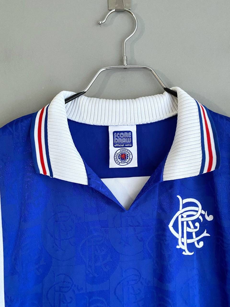 Other FC Glasgow Rangers 1996-97 Reprinted Retro Soccer Jersey XXL Size US XXL / EU 58 / 5 - 7 Thumbnail