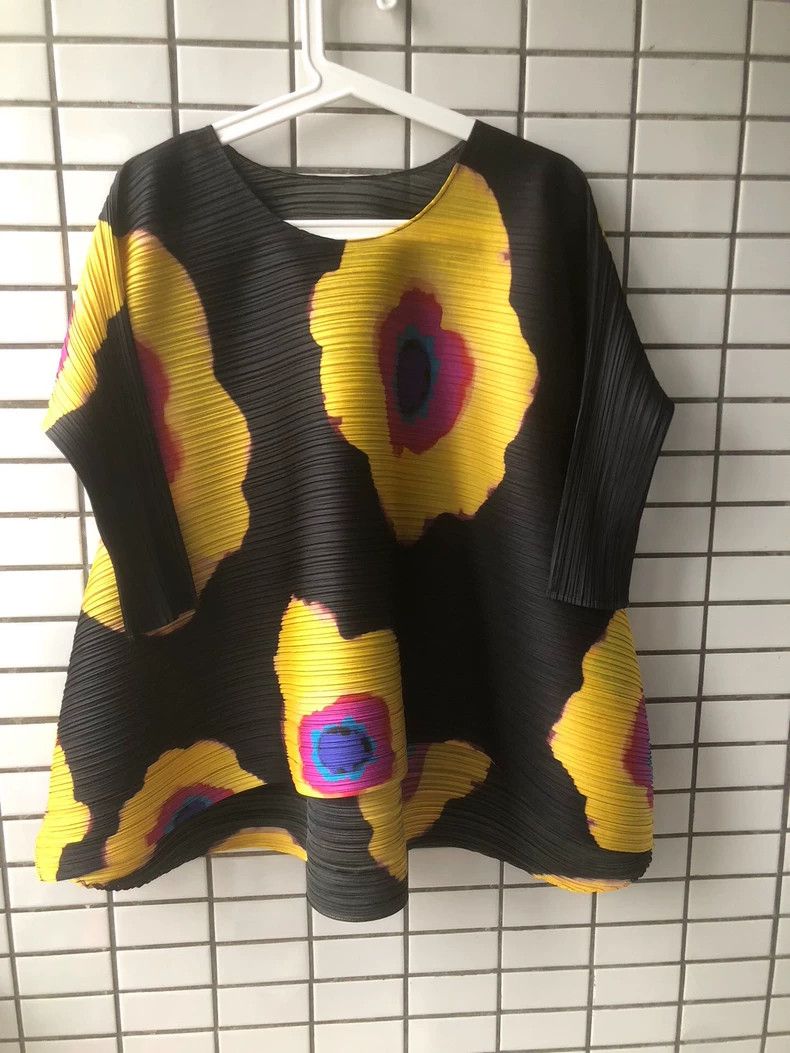 Issey Miyake Issey Miyake JK551 Sunflower Top - dmc Size US M / EU 48-50 / 2 - 1 Thumbnail