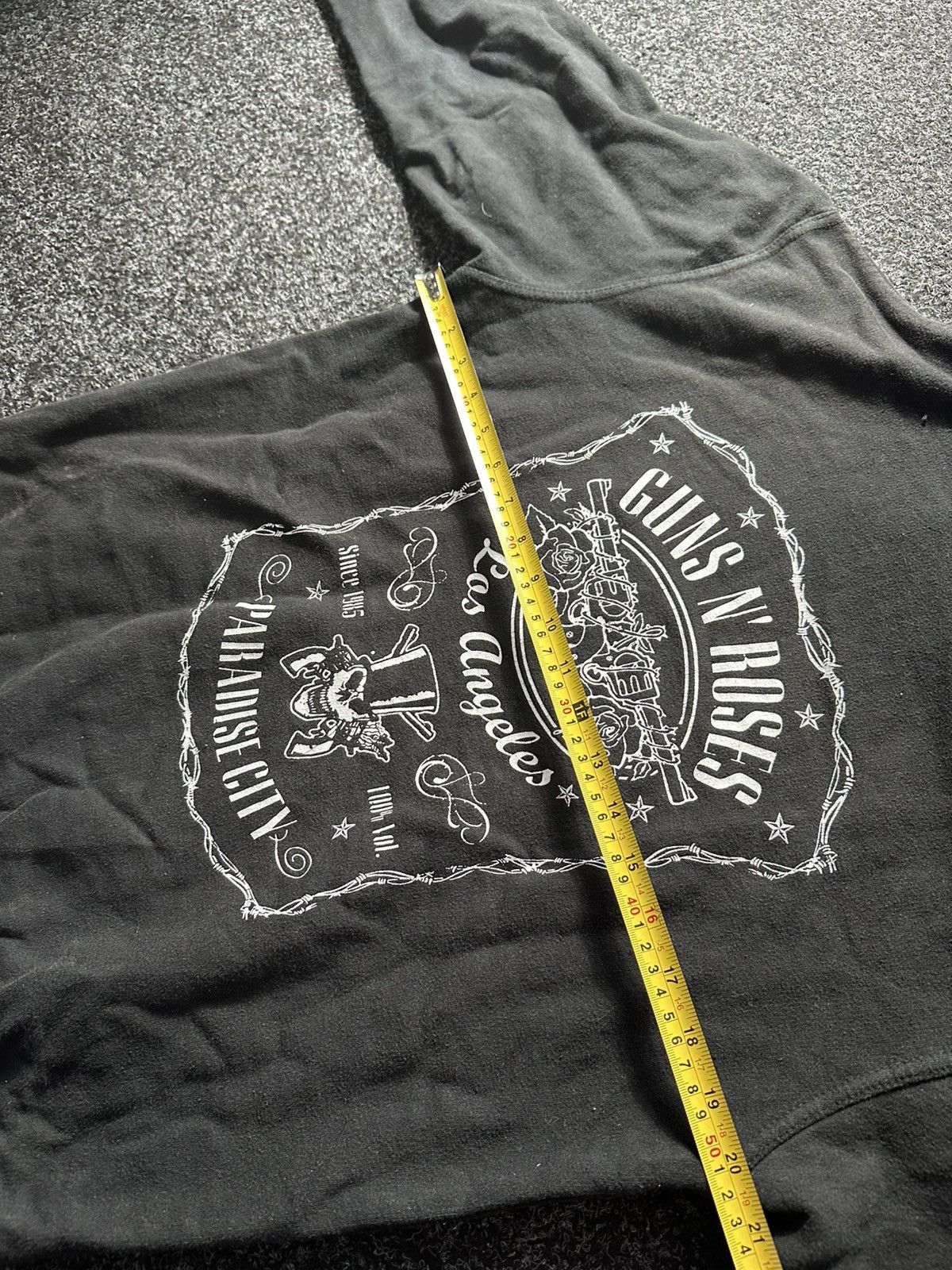 Band Tees × Guns N' Roses × Vintage 🚨Vintage GUNS N ROSES HOODIE big logo rare Size US M / EU 48-50 / 2 - 10 Thumbnail