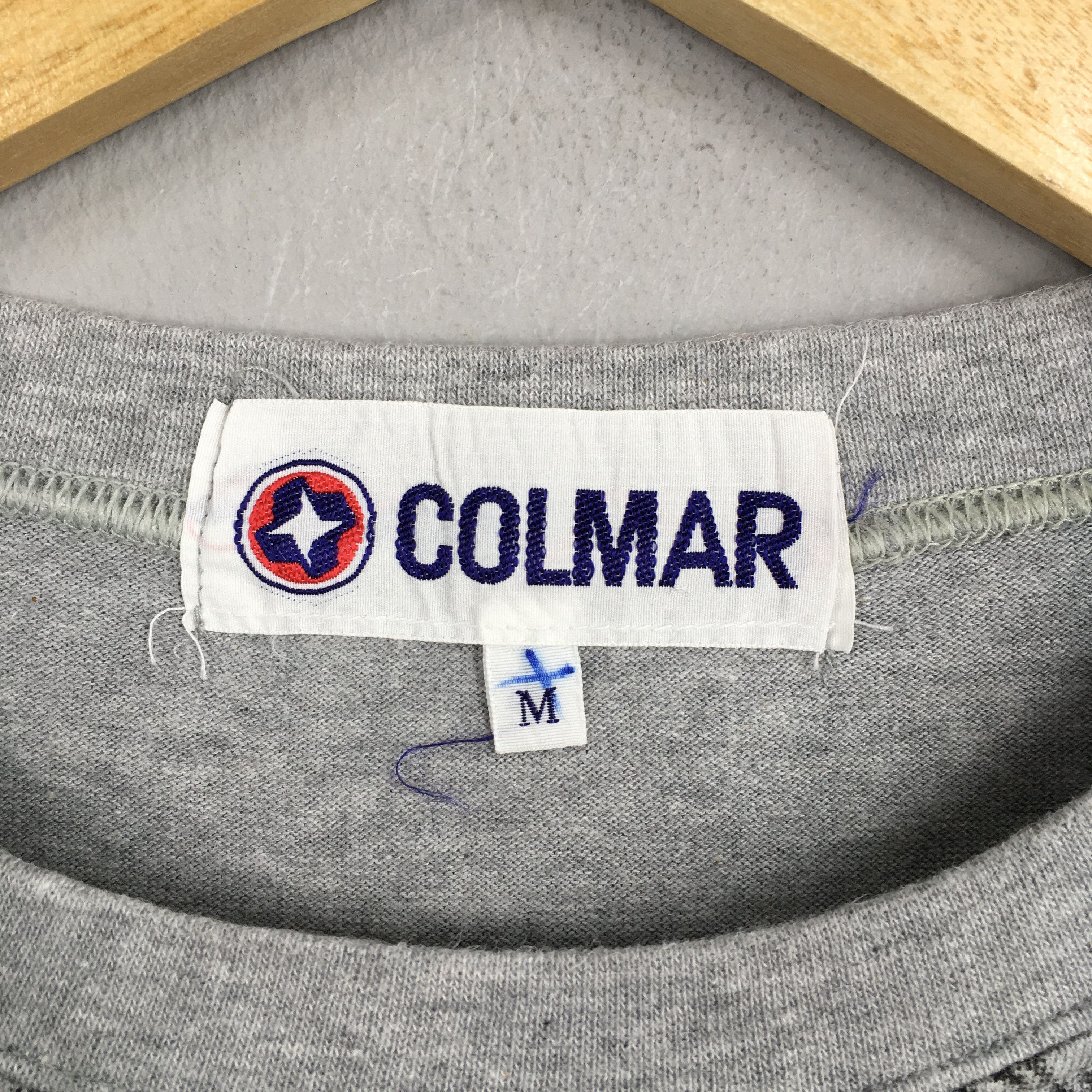 Colmar × Vintage Vintage Colmar Sportivo Italy Gray T shirt Medium Size US M / EU 48-50 / 2 - 4 Thumbnail