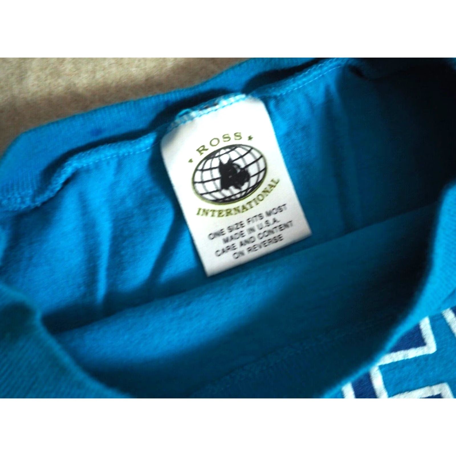 Vintage VINTAGE Nike Shirt 80s 90s Ross NOT Joke Text Humor USA Blue T-Shirt Mens 2XLT Size US XXL / EU 58 / 5 - 5 Thumbnail