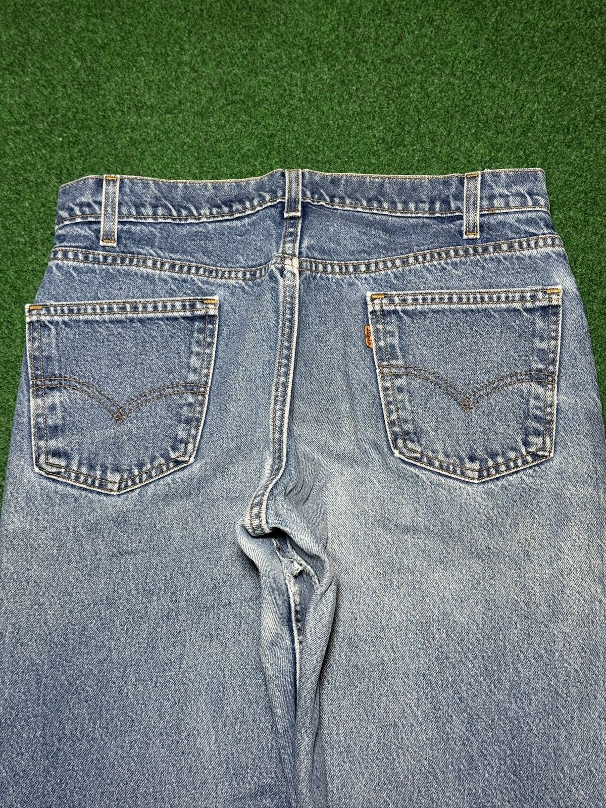Levi's Vintage Clothing Levis 550 32x32 Relaxed Wide Leg Vintage 90s Grunge Jeans Size US 32 / EU 48 - 3 Thumbnail