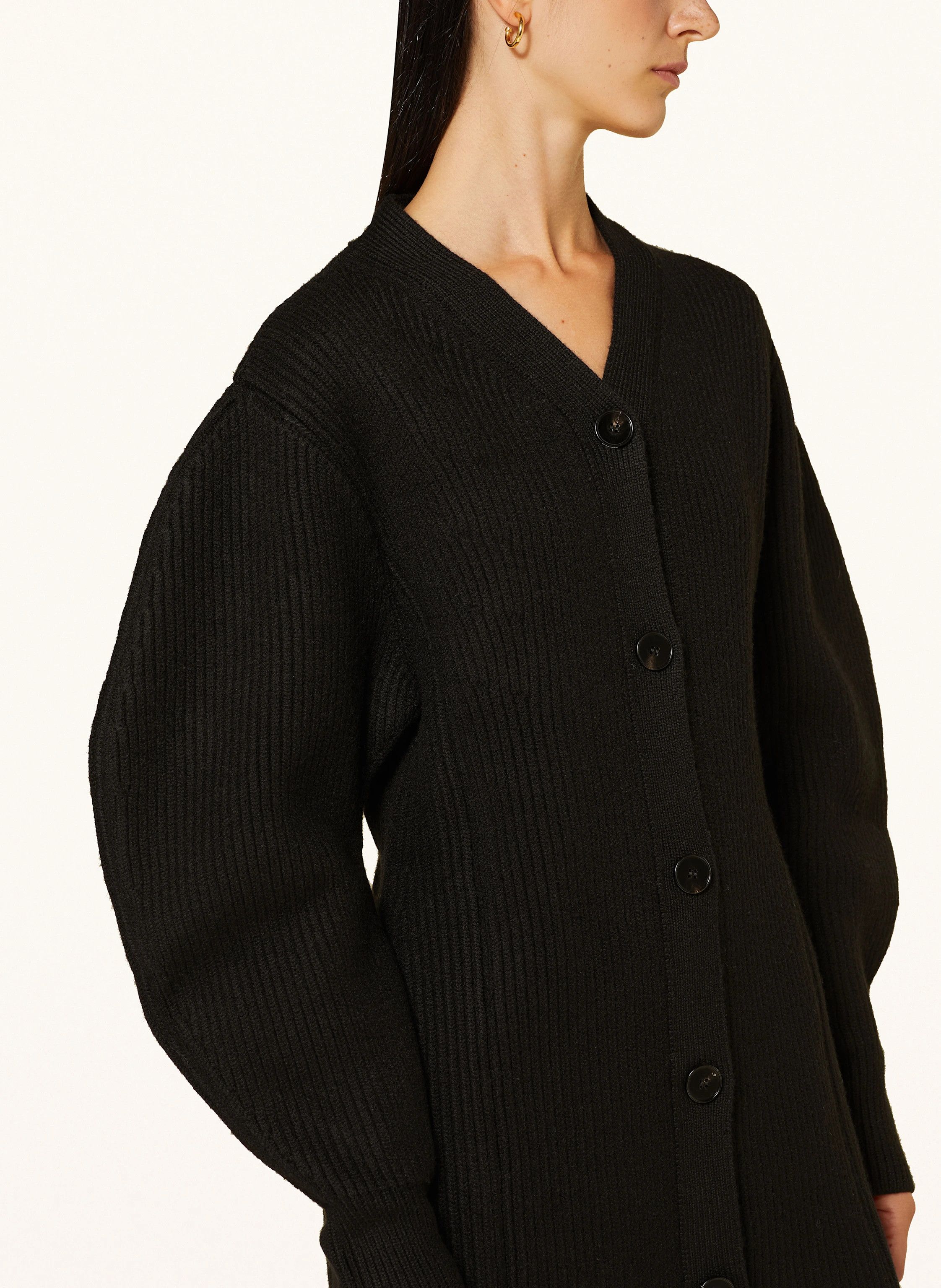 Jil Sander o1y1025 Cardigan in Black Size XS / US 0-2 / IT 36-38 - 4 Thumbnail