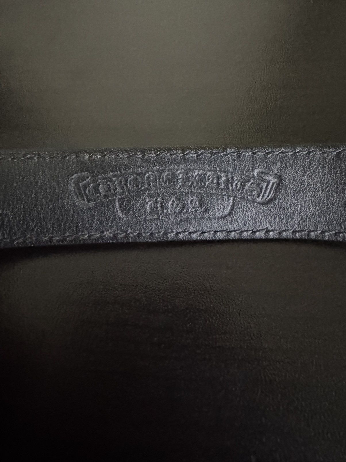 Chrome Hearts Chrome Hearts Cross Snap Leather Bracelet Size ONE SIZE - 5 Thumbnail