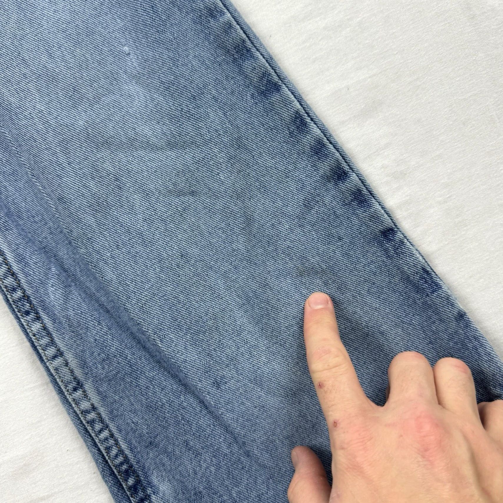 Vintage VINTAGE LEI Jeans Womens 9 Blue Bootcut Hipster Y2K 90s Flared Jeans Size 30" / US 8 / IT 44 - 2 Thumbnail