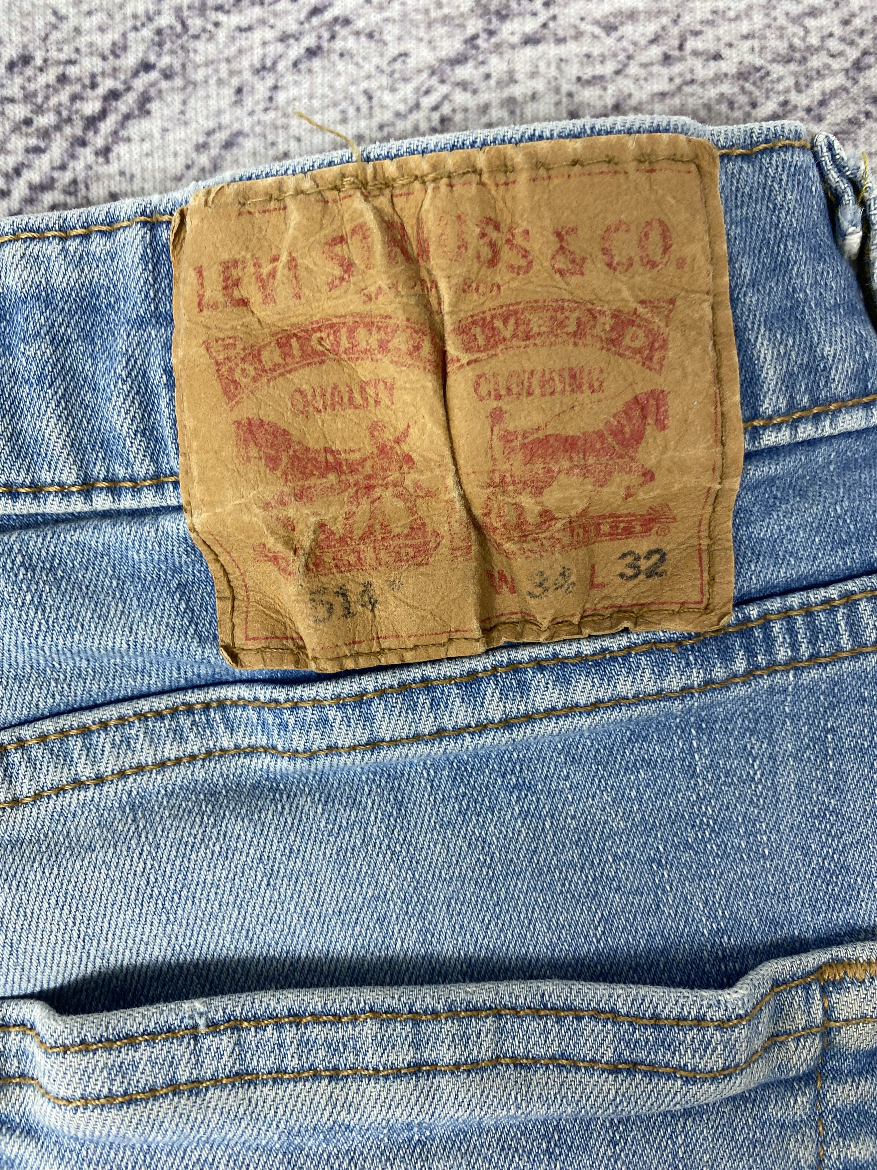 Levi's Vintage Levi's 514 Distressed Denim Jeans PT0485 Size US 34 / EU 50 - 12 Thumbnail