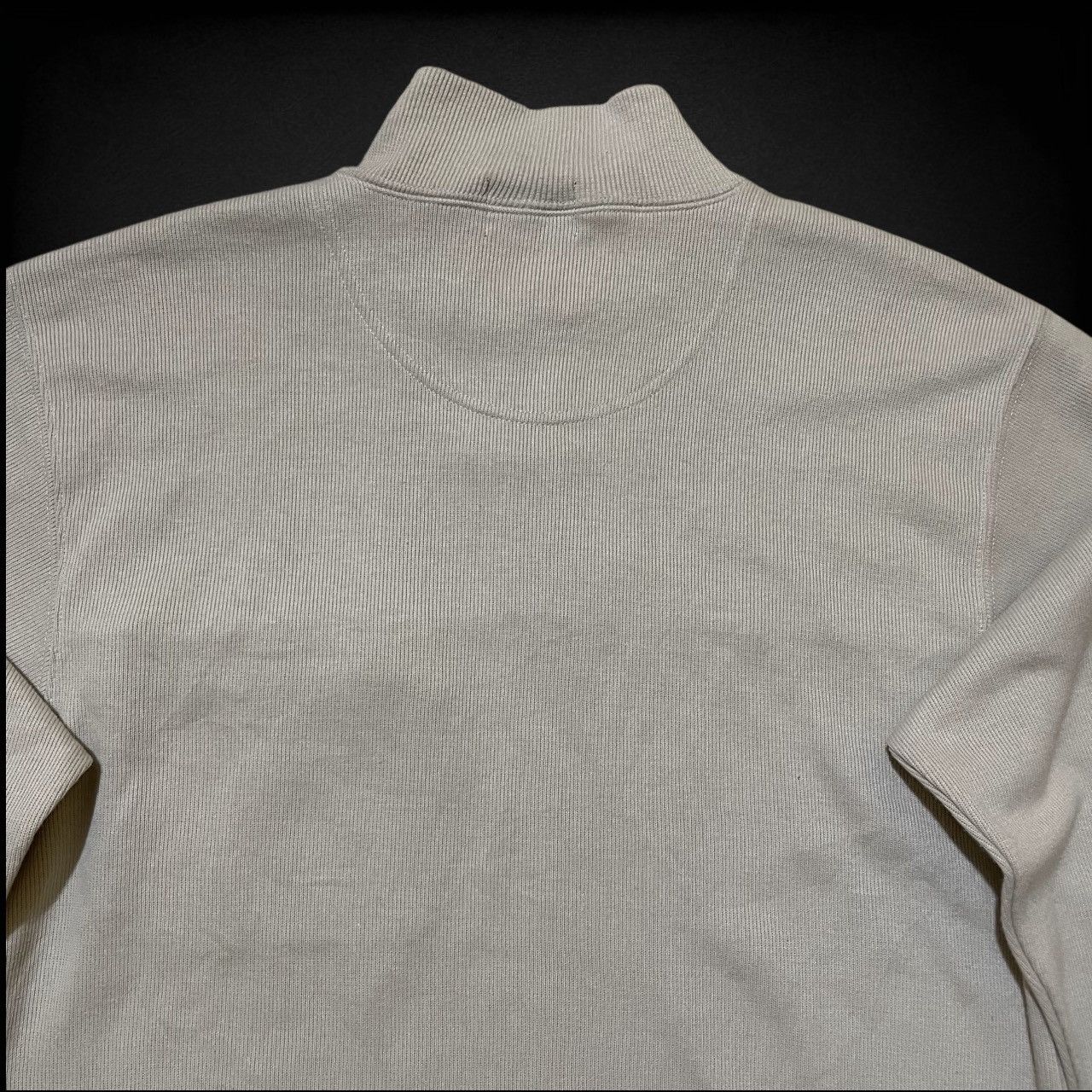 MCM Vintage 90s MCM Légère Quarter-Zip Ribbed Sweatshirt Size US S / EU 44-46 / 1 - 12 Thumbnail