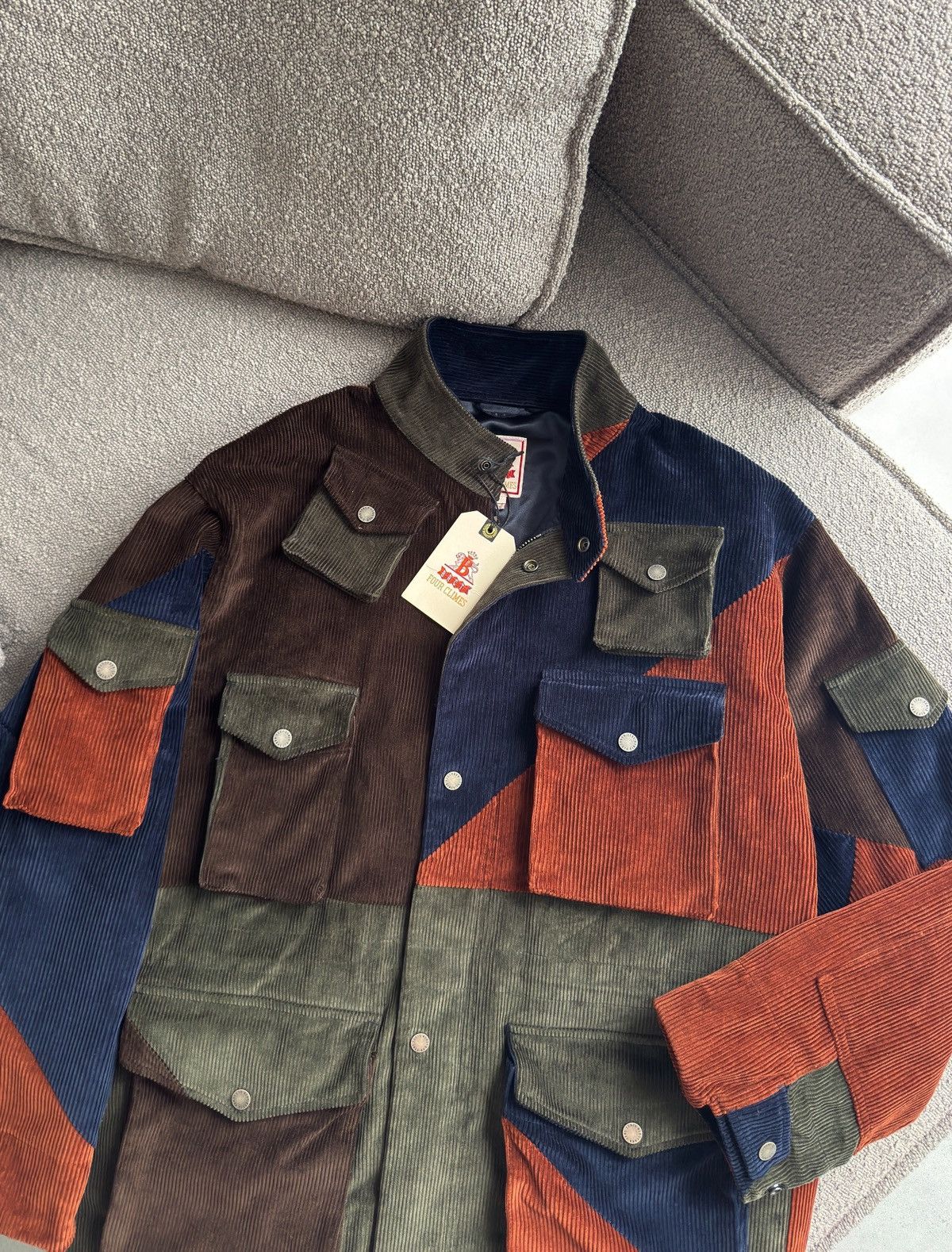 Baracuta BARACUTA Four Climes Corduroy Field Jacket fits L RRP1300$ Size US L / EU 52-54 / 3 - 4 Thumbnail