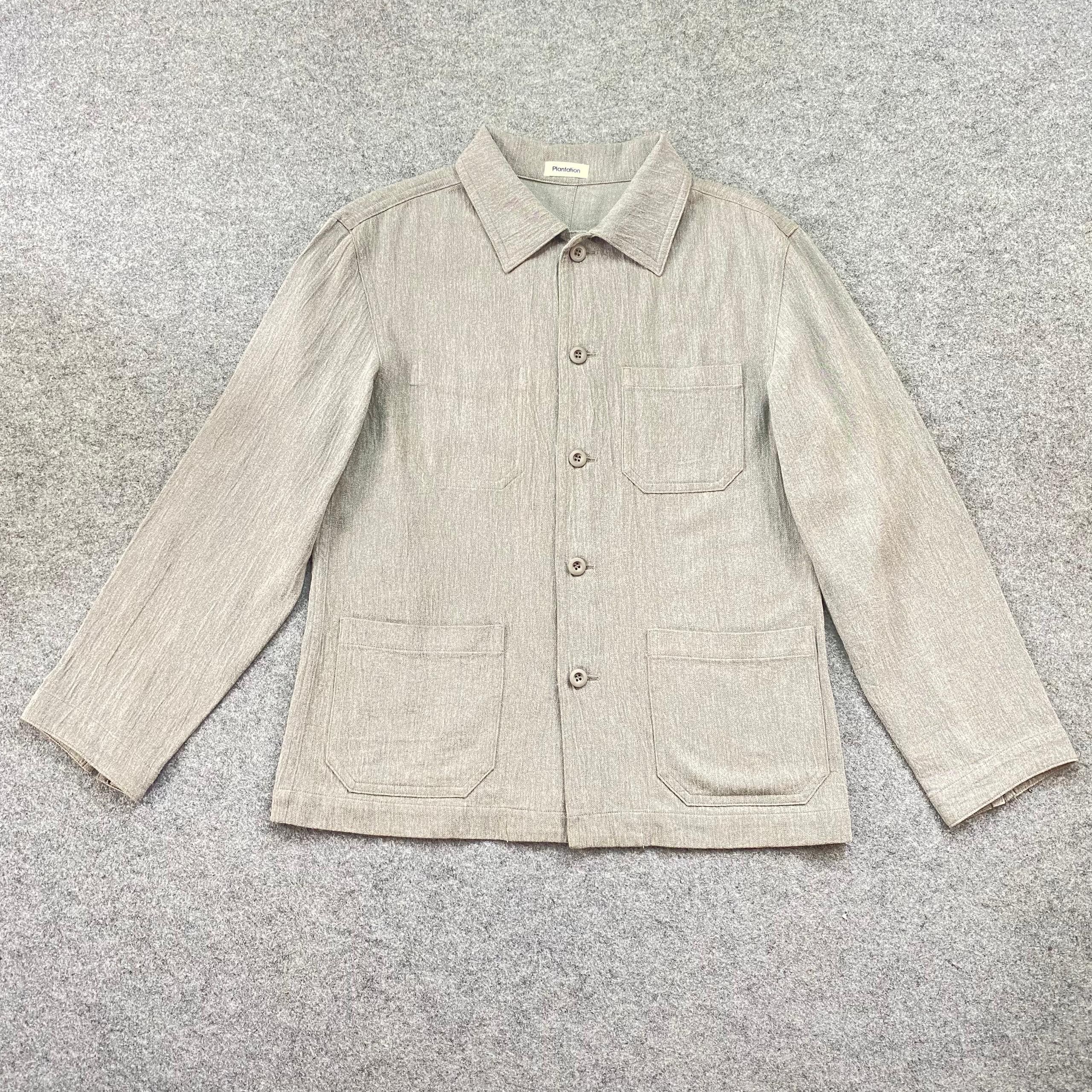 Issey Miyake Vintage Plantation Workwear Jacket Size US L / EU 52-54 / 3 - 1 Thumbnail