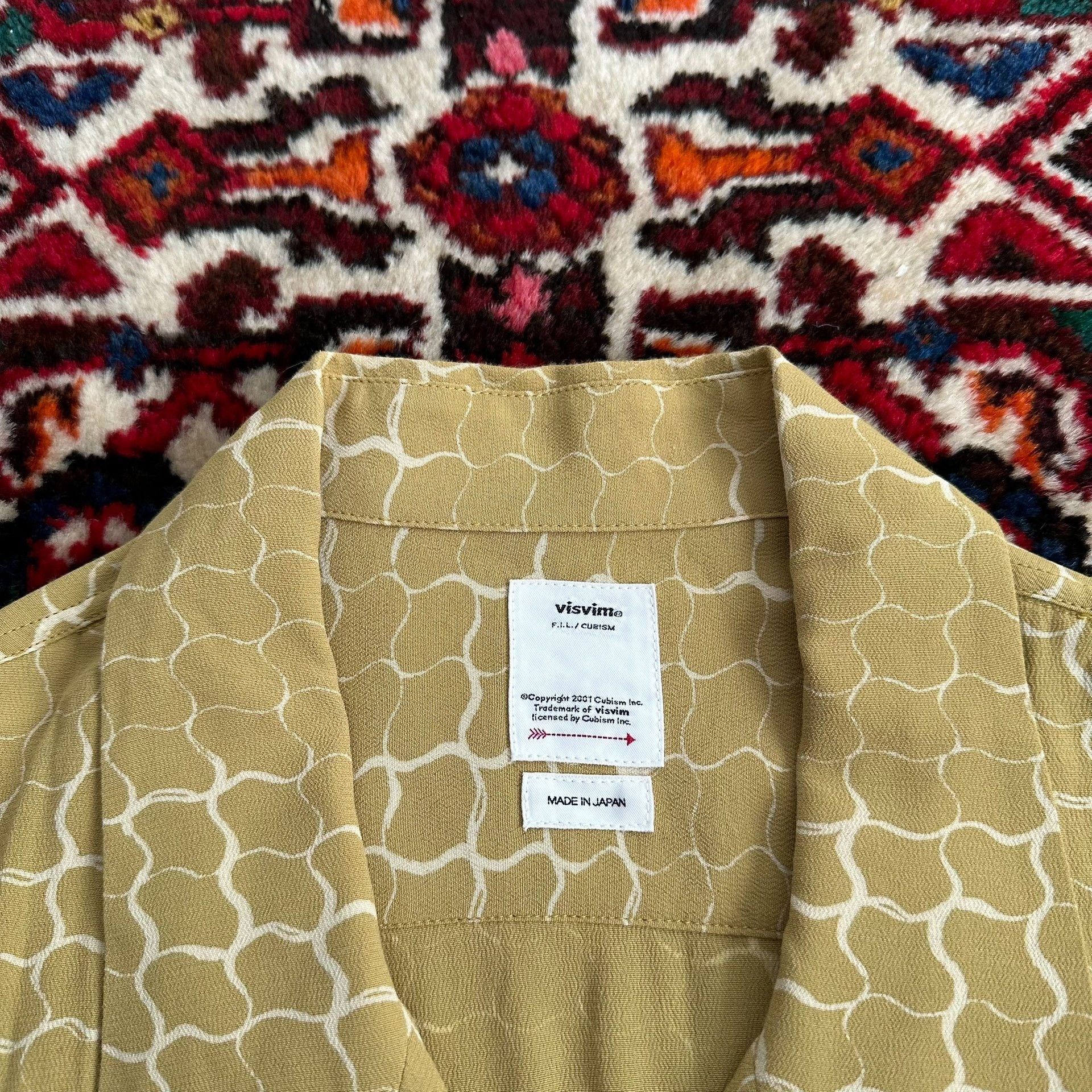 Visvim Visvim 20ss Free Edge Snake Print Shirt Size US L / EU 52-54 / 3 - 5 Thumbnail