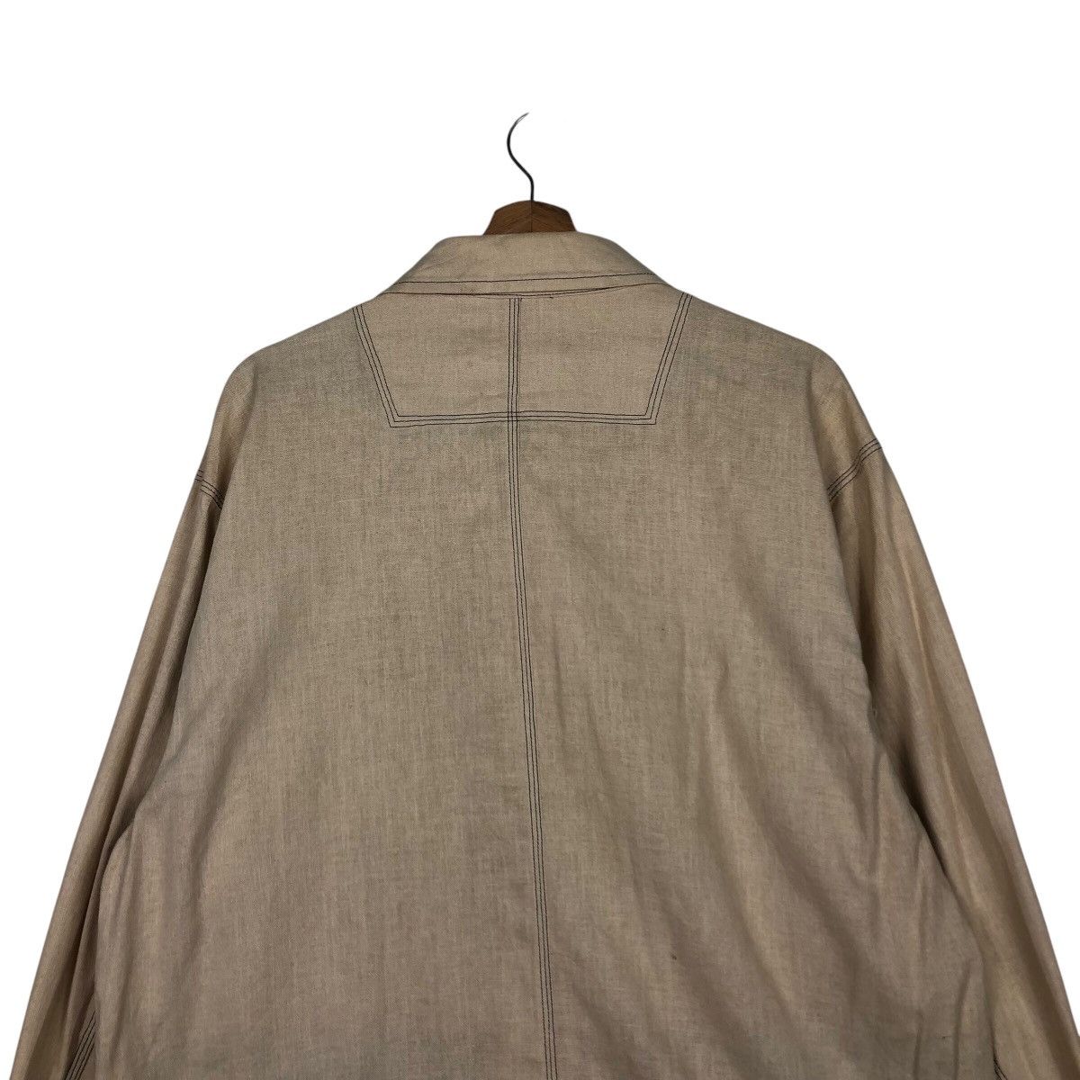 Japanese Brand 📌Double Tone Chore Worker Jacket Pia Sports Issey Miyake Size US M / EU 48-50 / 2 - 10 Thumbnail