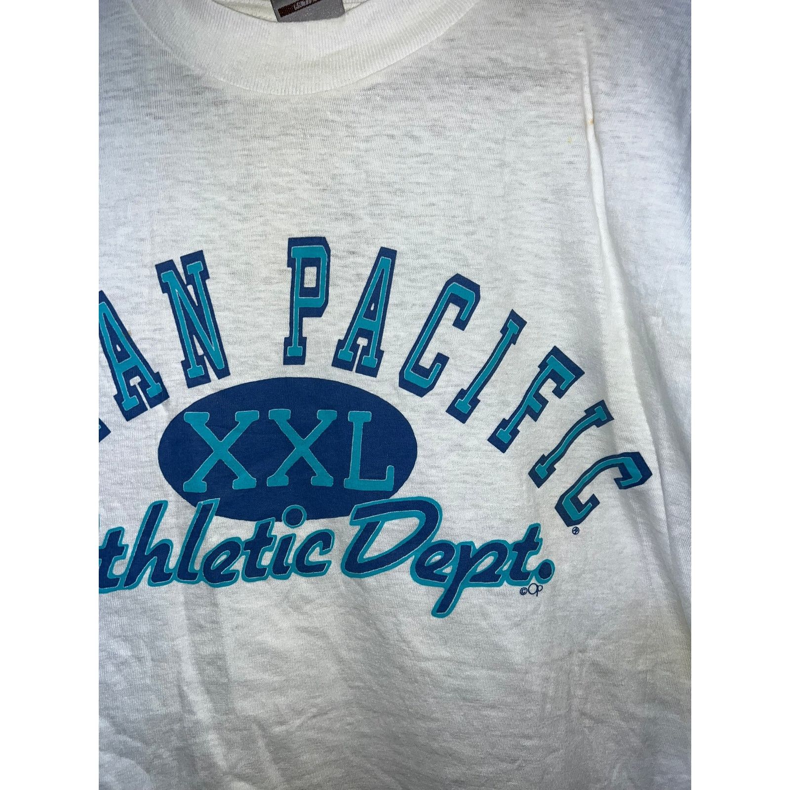 Ocean Pacific Vintage Ocean Pacific Shirt Stained Tee OP VTG L Large Size US L / EU 52-54 / 3 - 3 Thumbnail