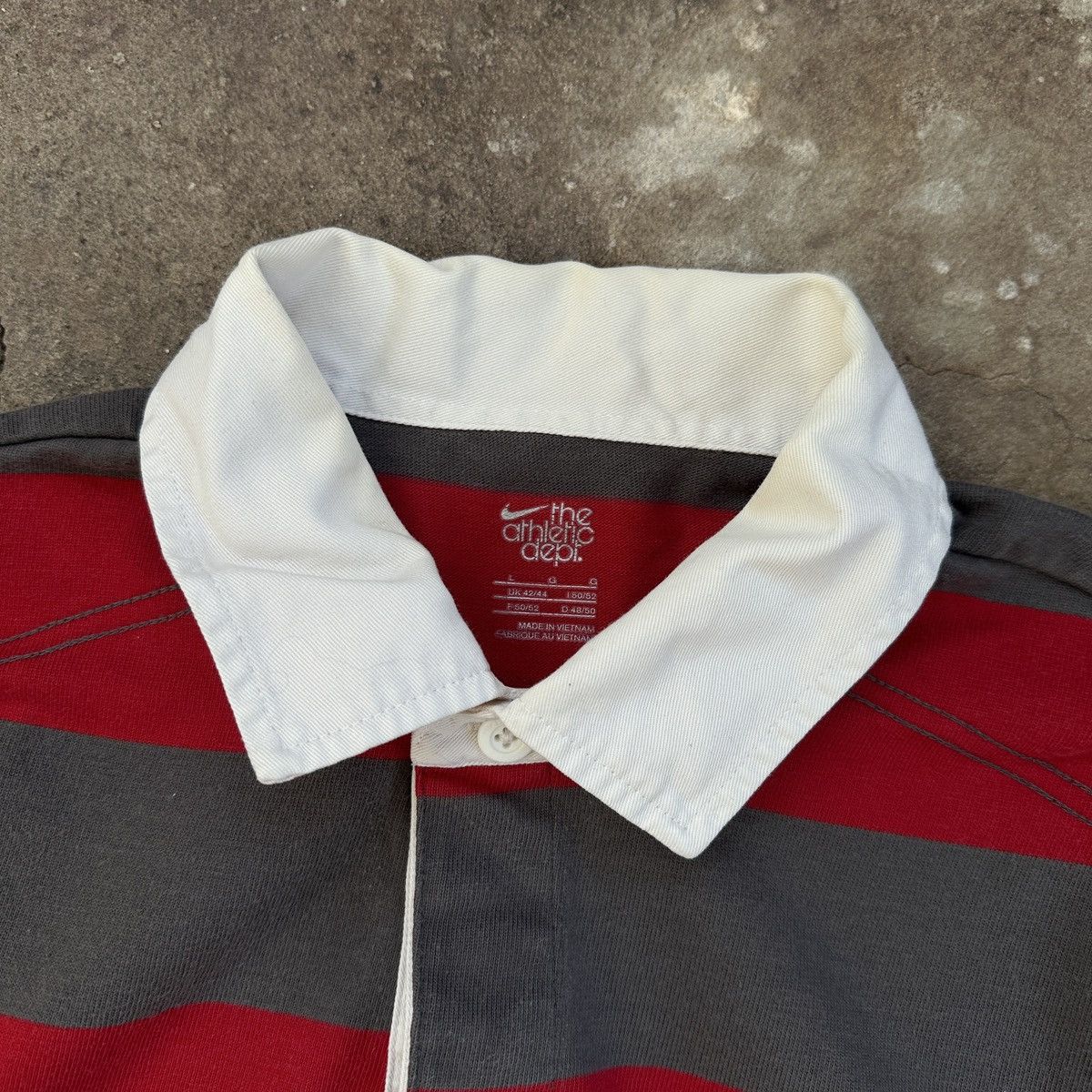 Vintage Vintage Nike Rugby Polo Long Sleeve Size US L / EU 52-54 / 3 - 7 Thumbnail