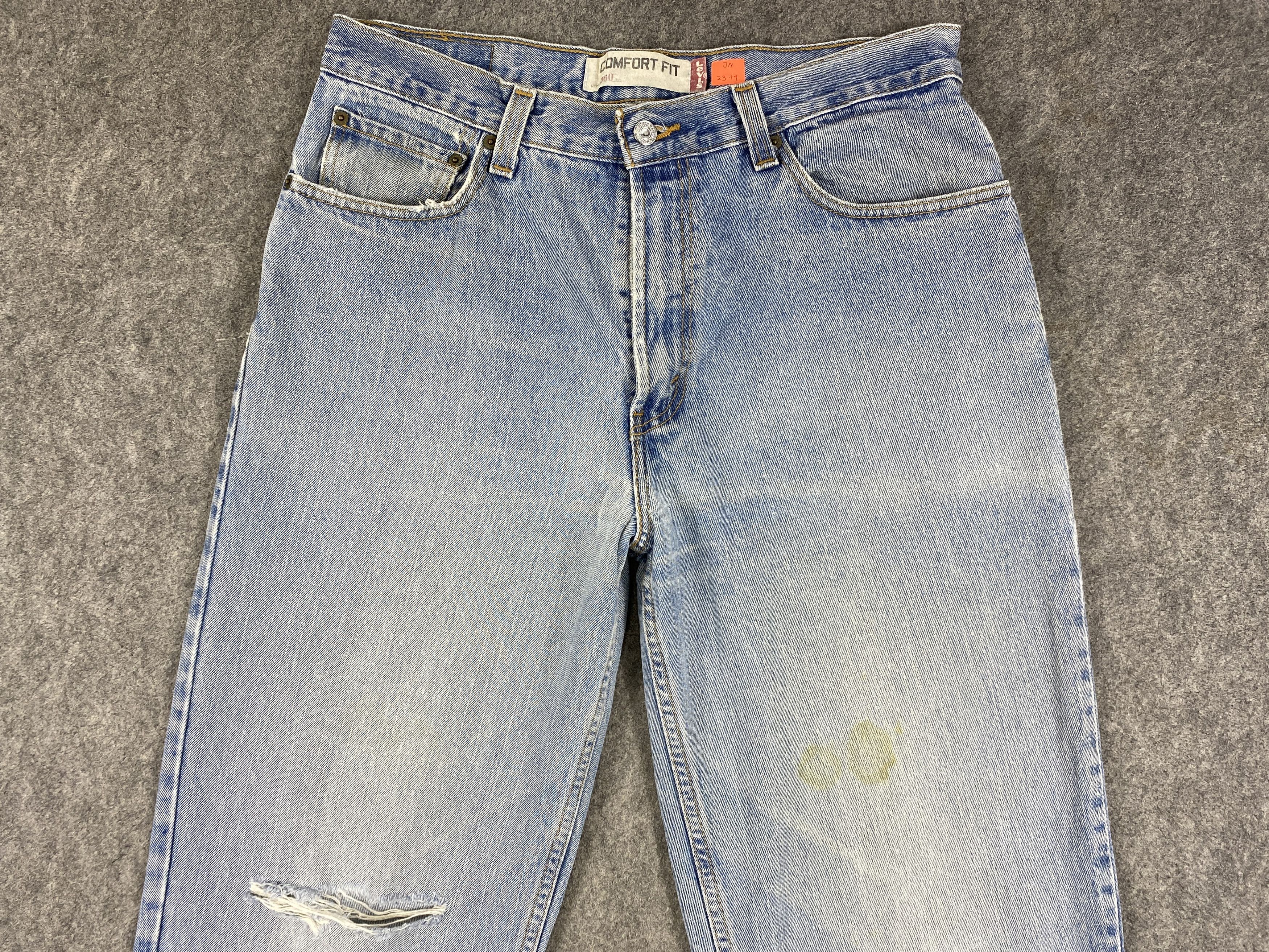 Levi's Faded Blue Vintage Levi's 560 34x32.5 Denim -JN2379 Size US 34 / EU 50 - 3 Thumbnail