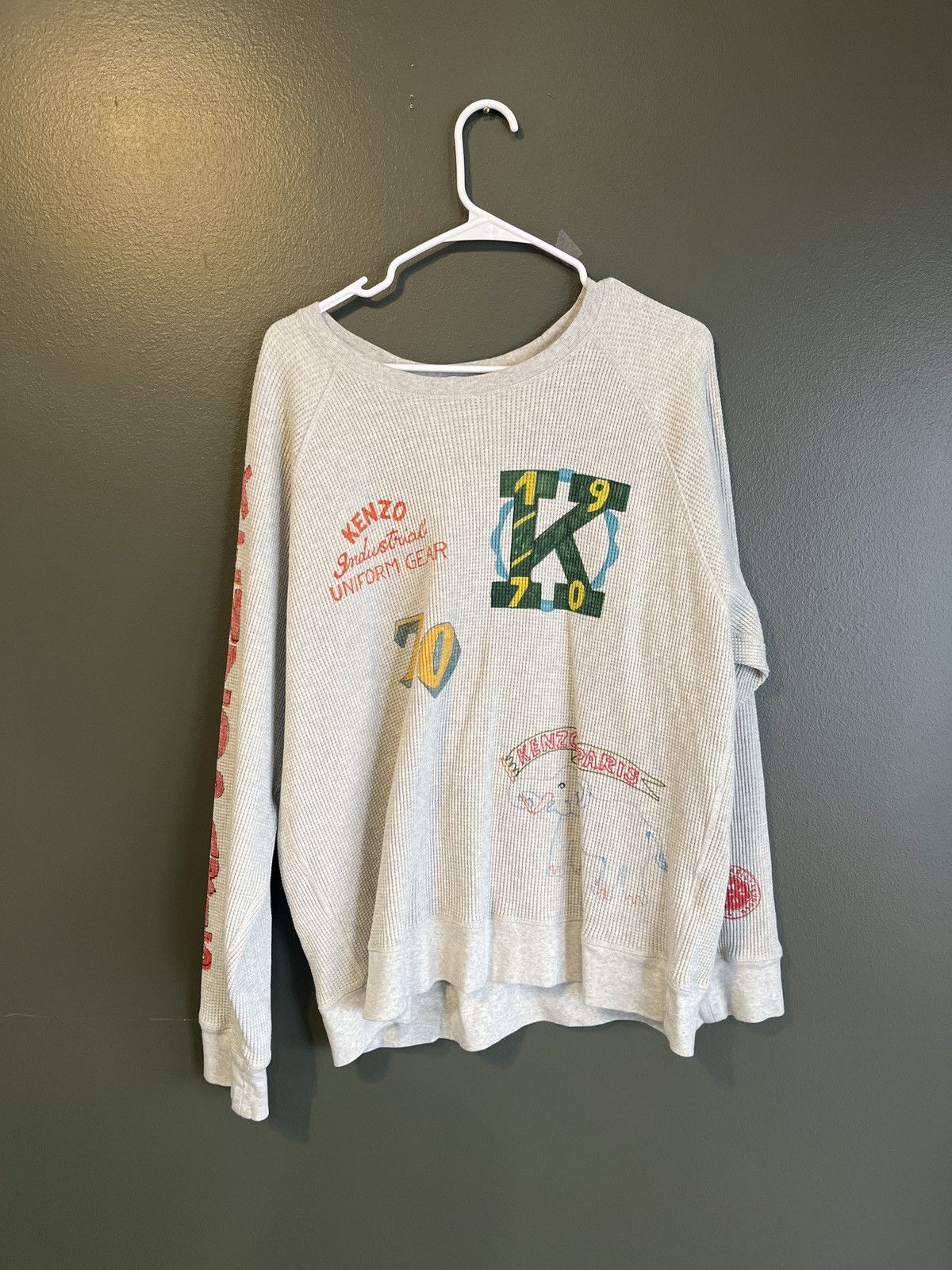Kenzo Kenzo longsleeve thermal Size US L / EU 52-54 / 3 - 2 Thumbnail