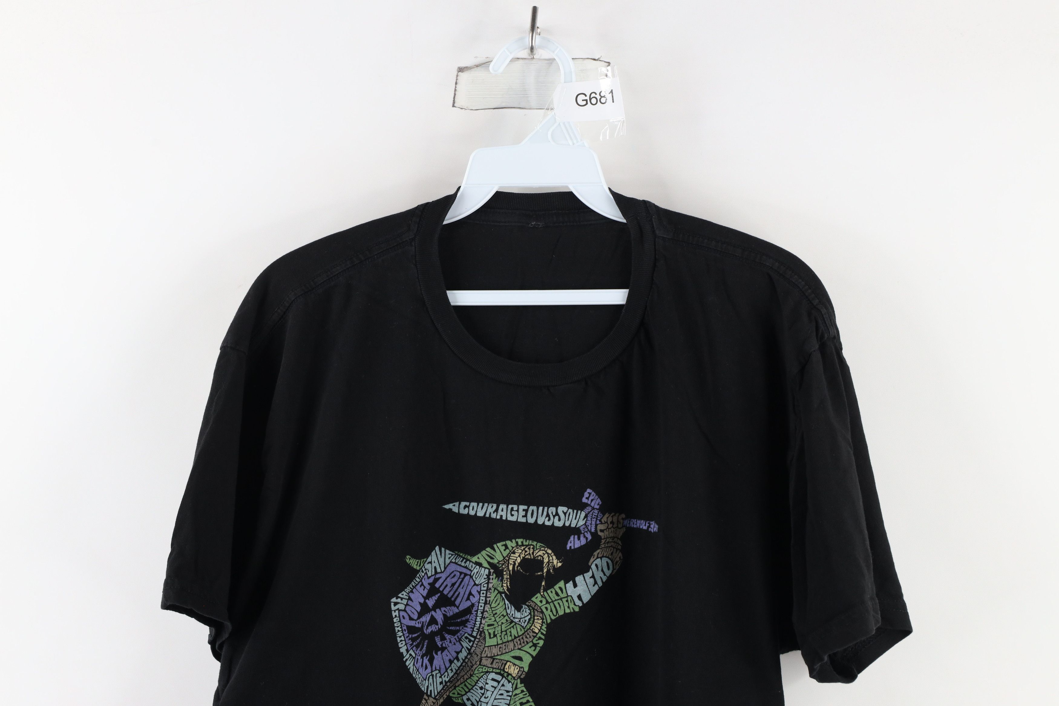 Vintage Vintage Y2K Streetwear Zelda Video Game Gamer T-Shirt Black Size US L / EU 52-54 / 3 - 2 Thumbnail