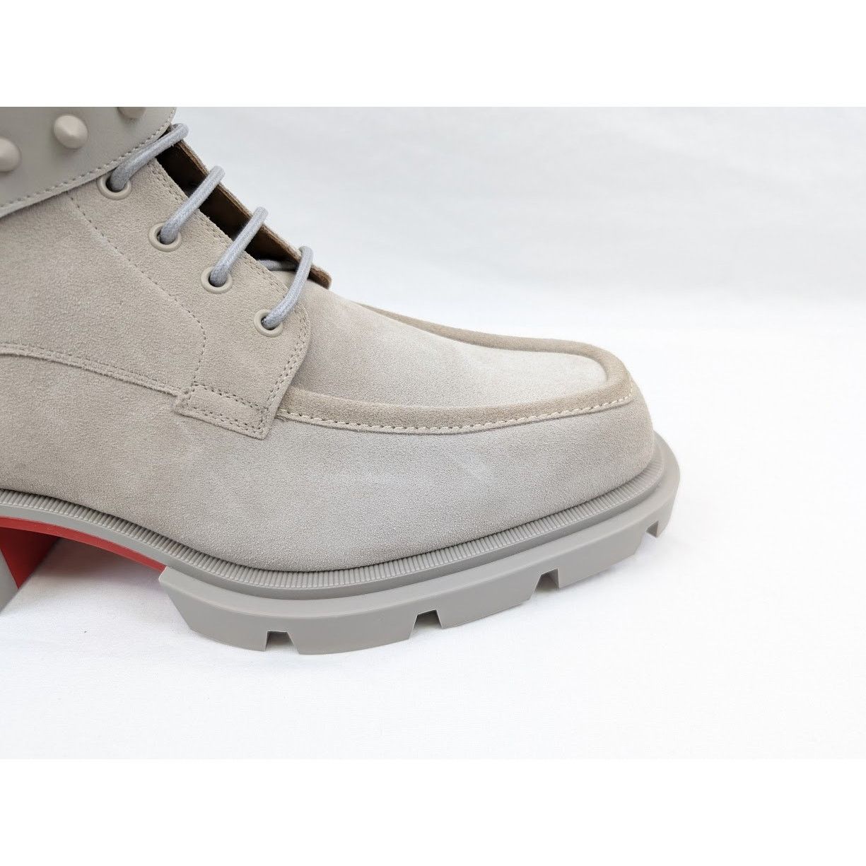Christian Louboutin o1rshd1 Calf Our Fight Flat Boots in Goose Size US 10 / EU 43 - 4 Thumbnail